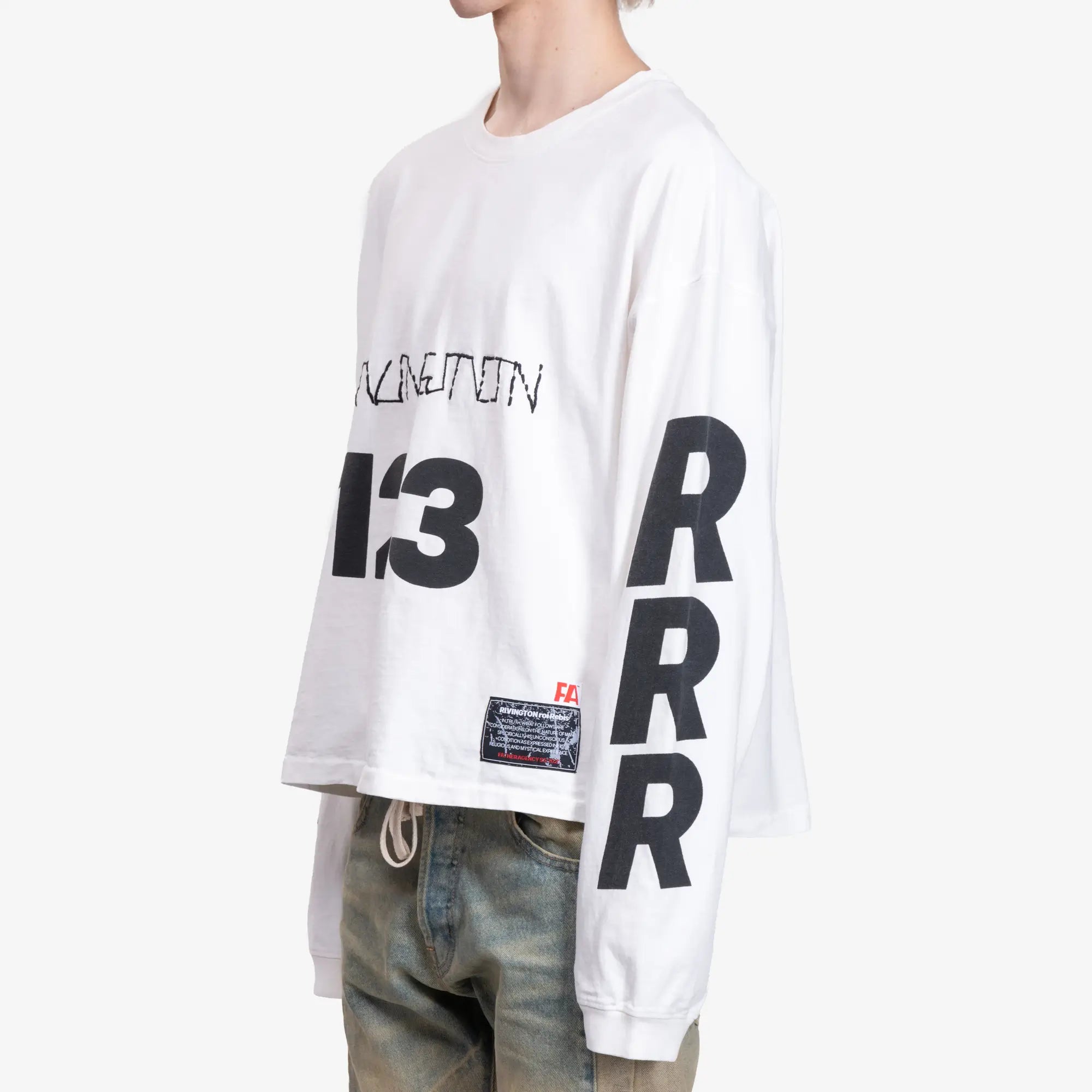 RRR123 USO 123 CVA LS T-Shirt Max White - 3