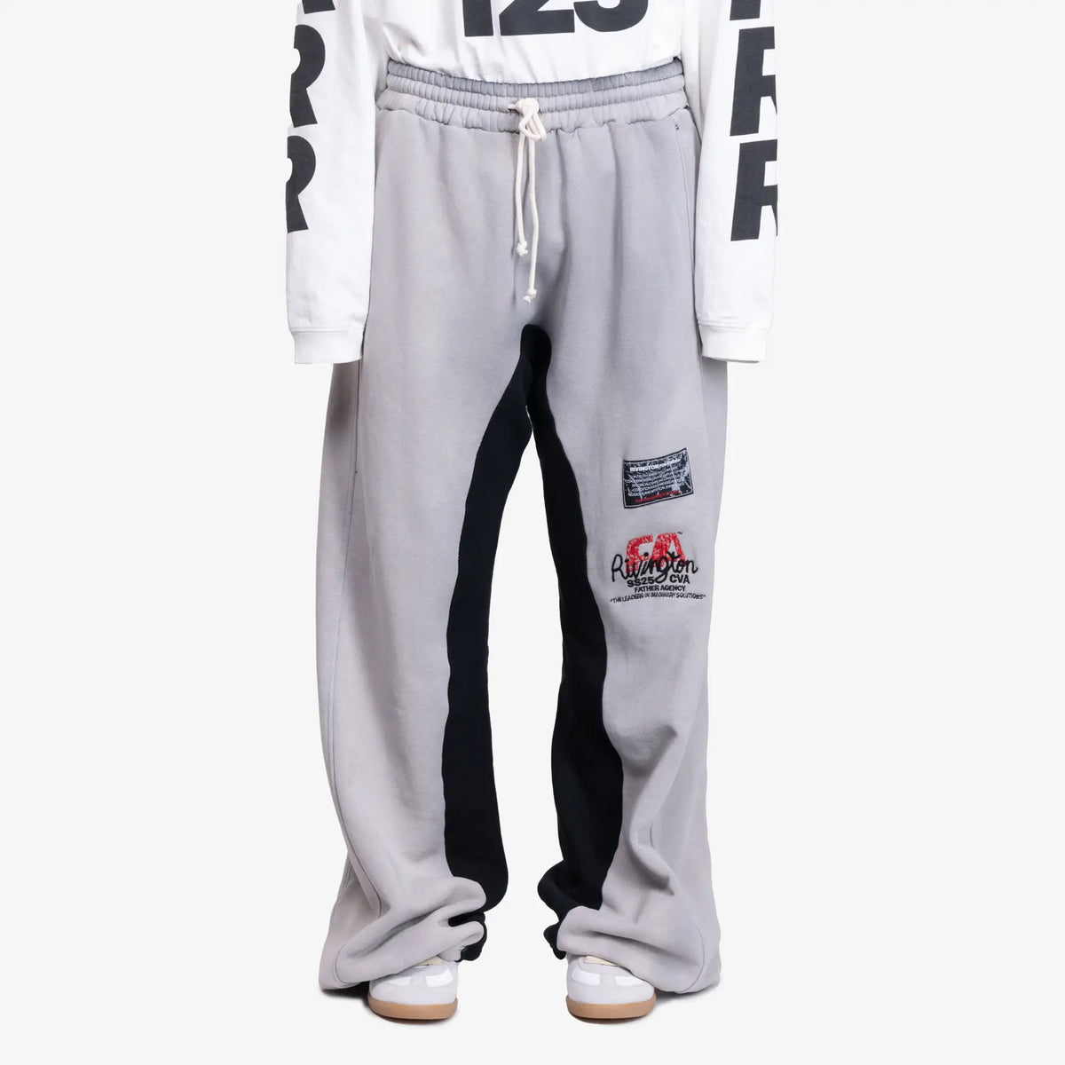 RRR123 Rivington Roi Rebis Mens Penta Welder Sweatpants in Welder Gris