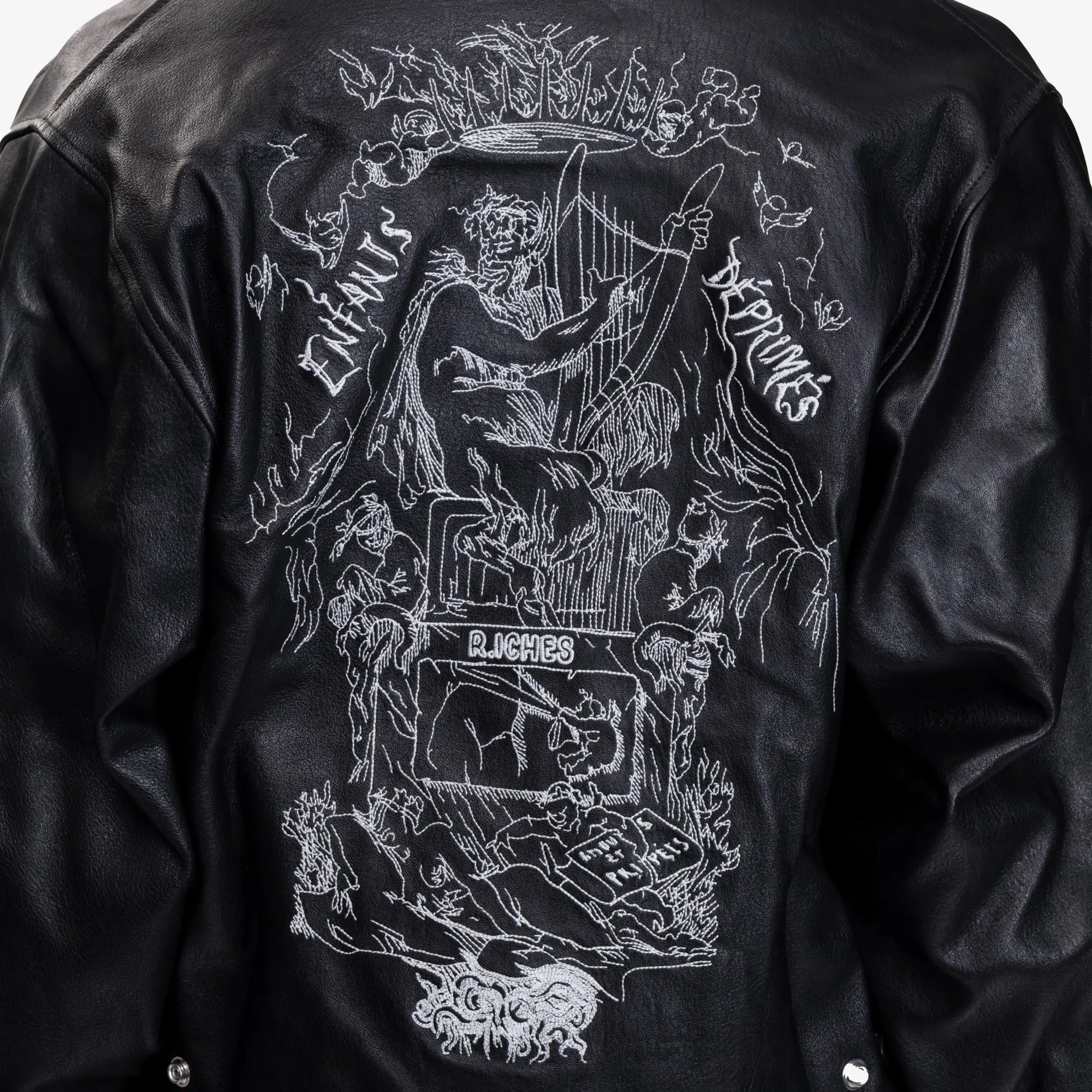 Enfants Riches Deprimes Principe de L'Amour Western Jacket Black - 7