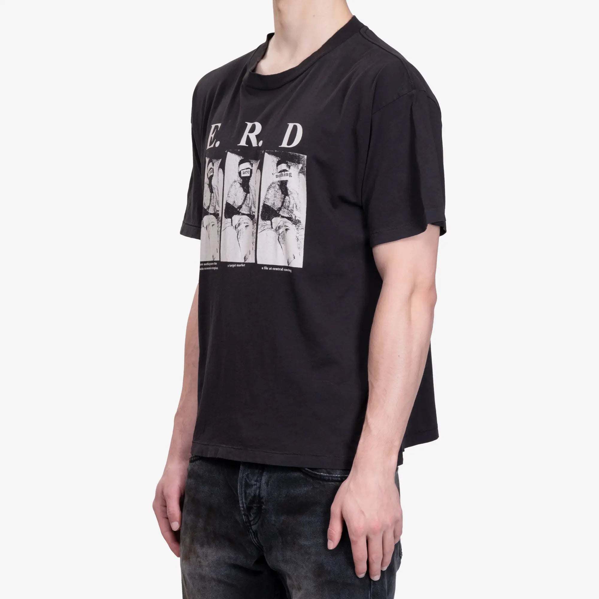 Enfants Riches Deprimes You Are Nothing T-Shirt Faded Black - 3