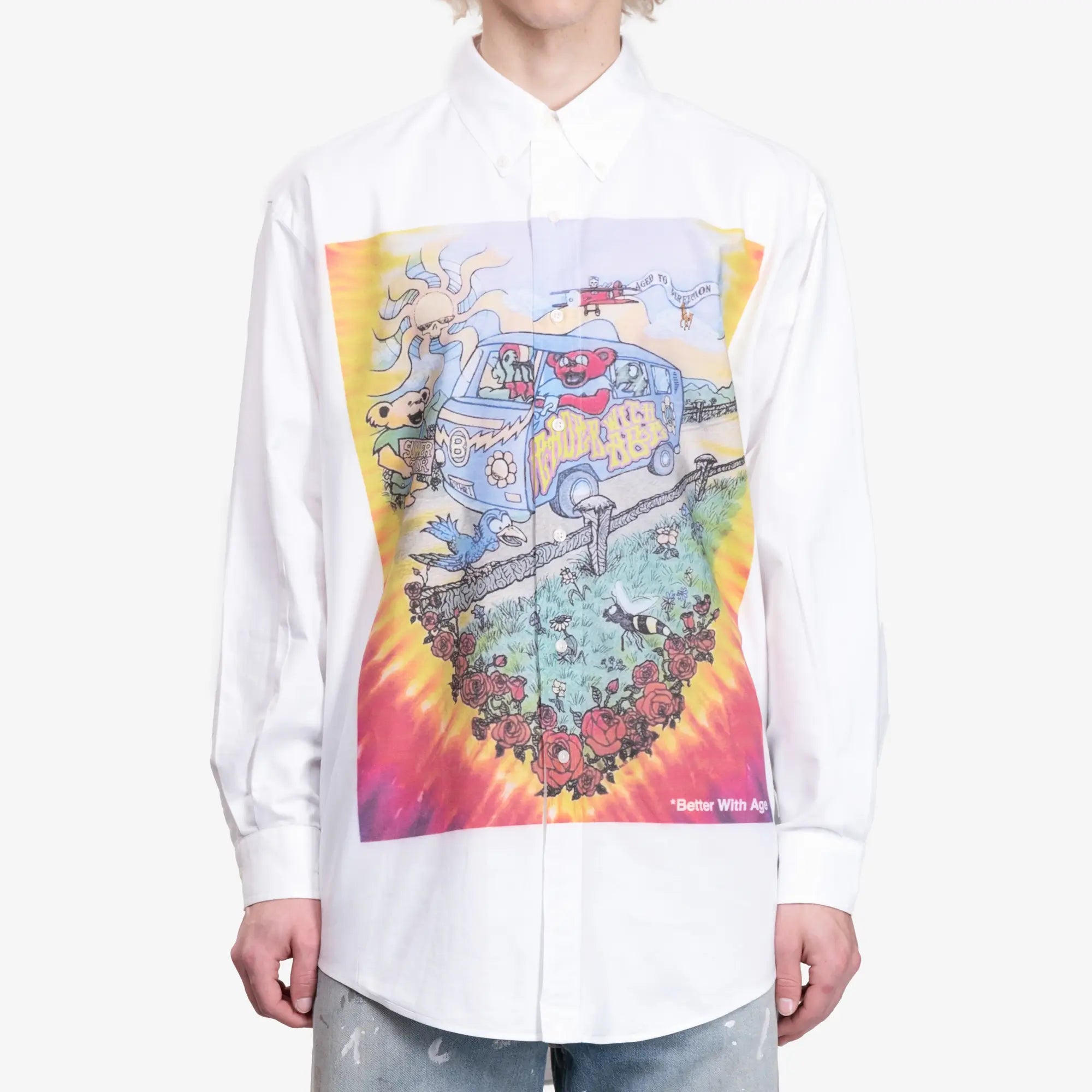 Better With Age Road Trip Shirt White - 1