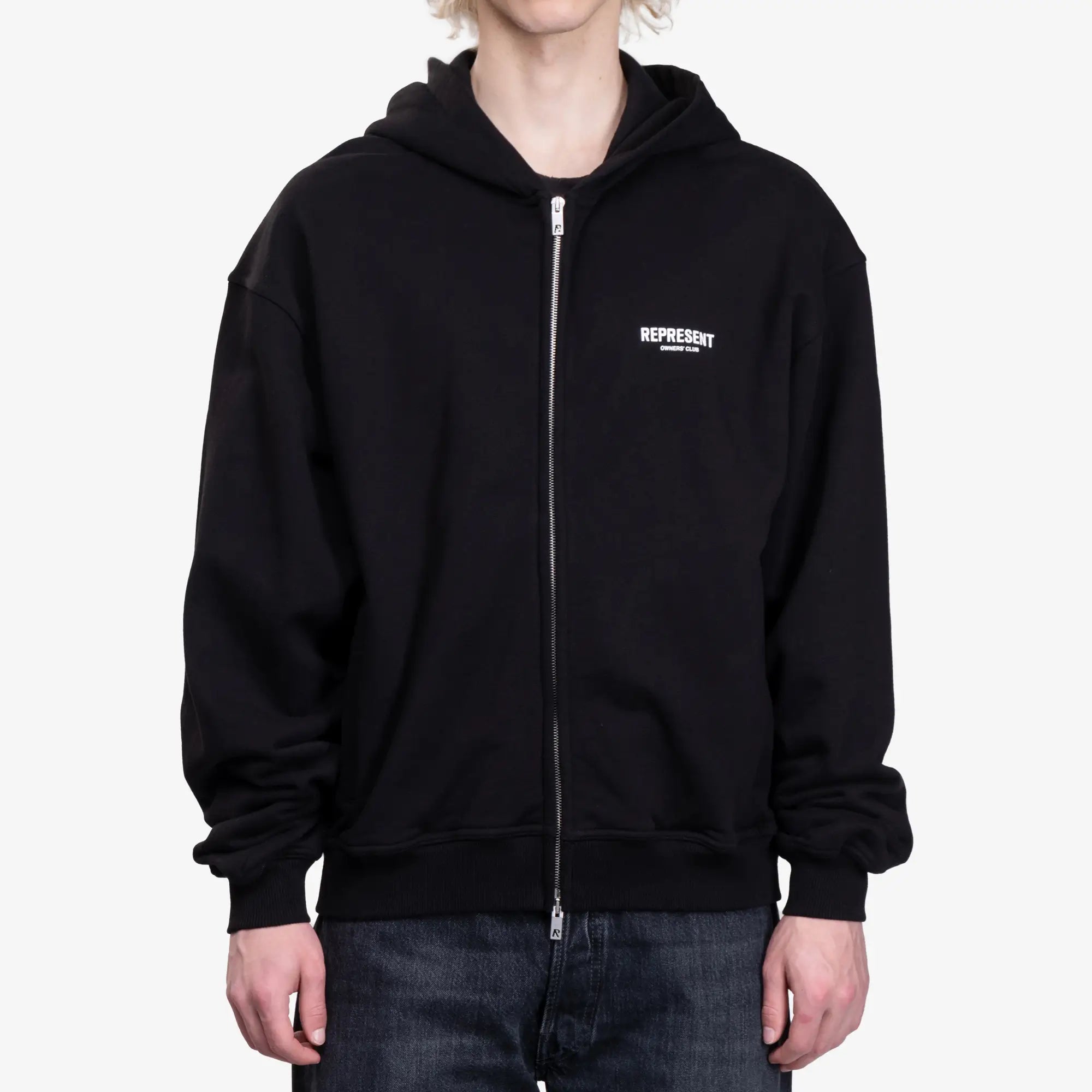 Represent Owners Club Zip Hoody Black - 1