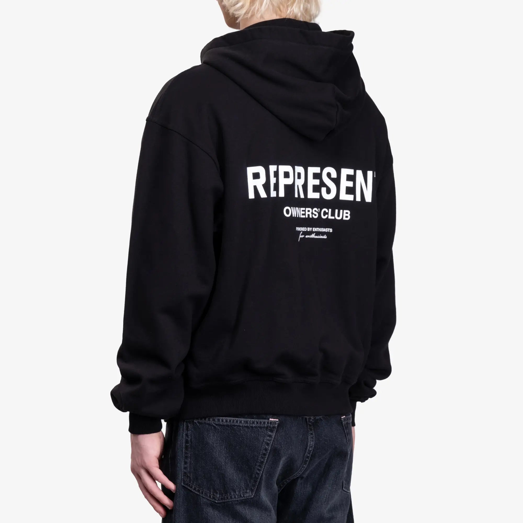 Represent Owners Club Zip Hoody Black - 4