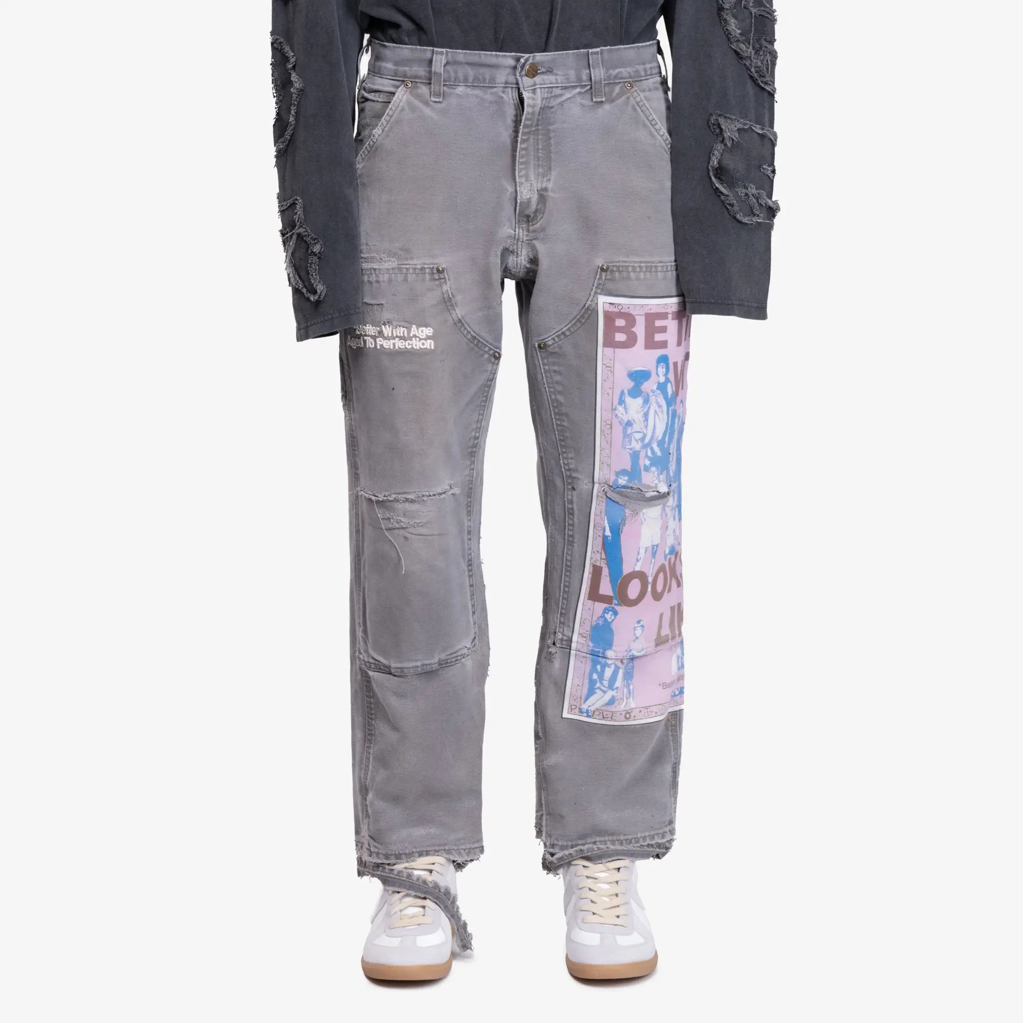 Better With Age Looks Like You Double Knee Pants Multi - 1