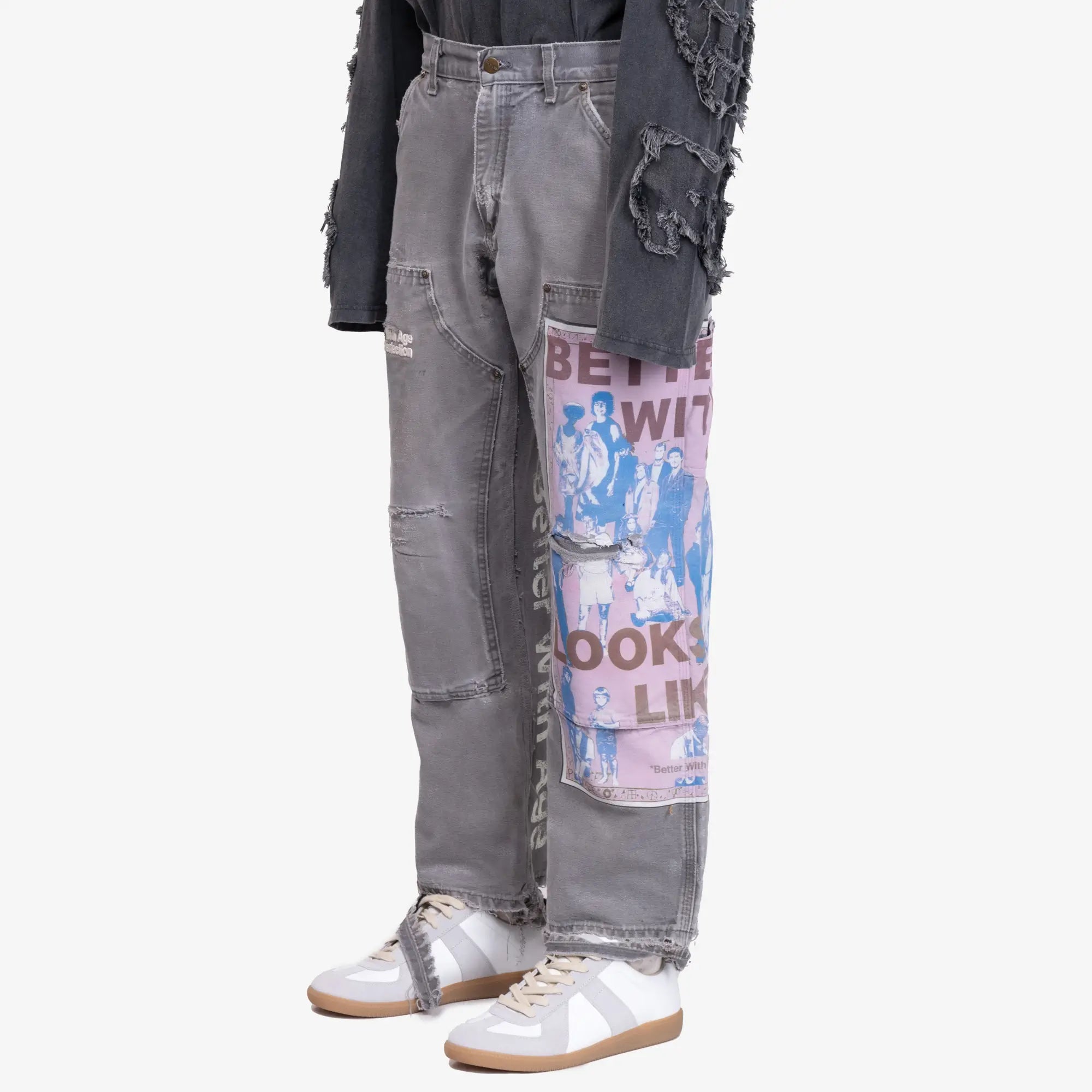 Better With Age Looks Like You Double Knee Pants Multi - 3