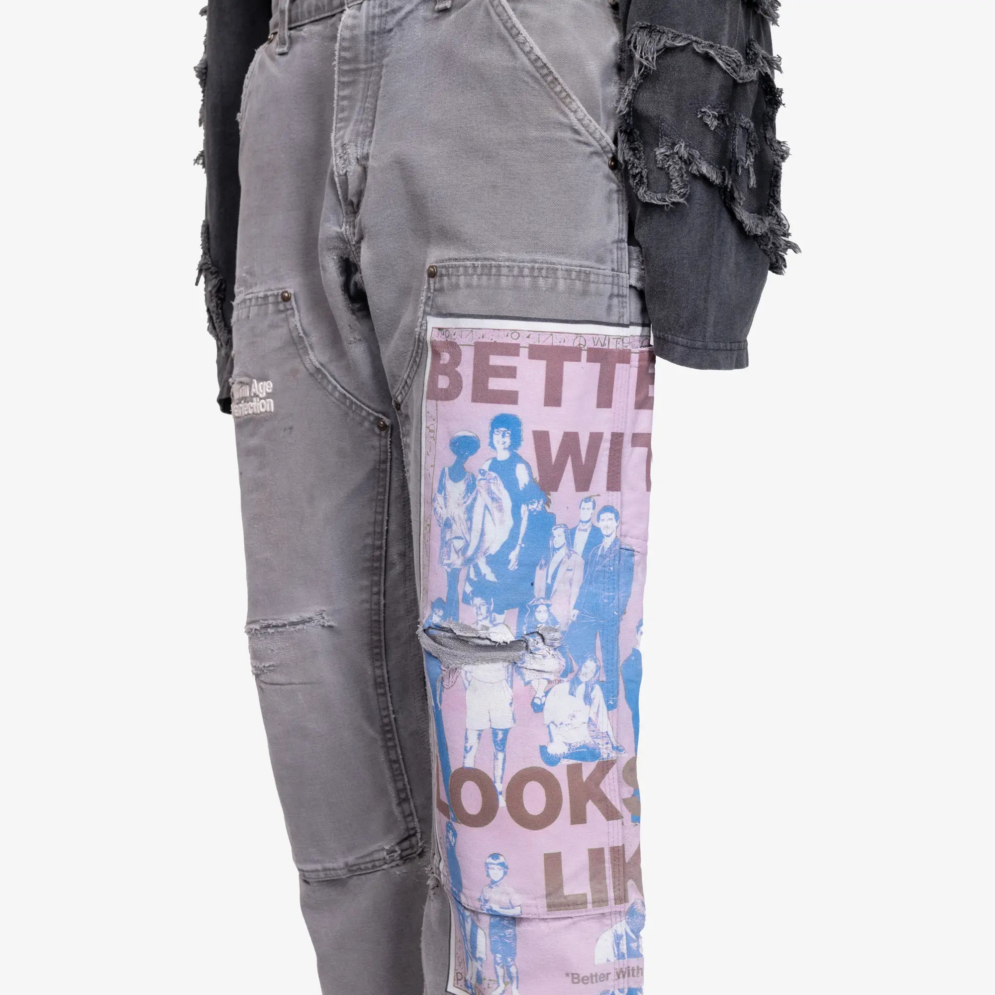 Better With Age Looks Like You Double Knee Pants Multi - 6