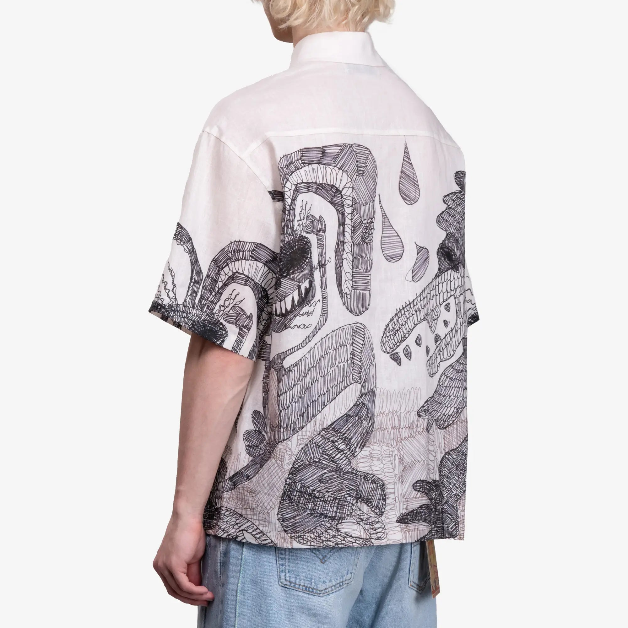 Dom Rebel Hao SS Shirt Beige - 4