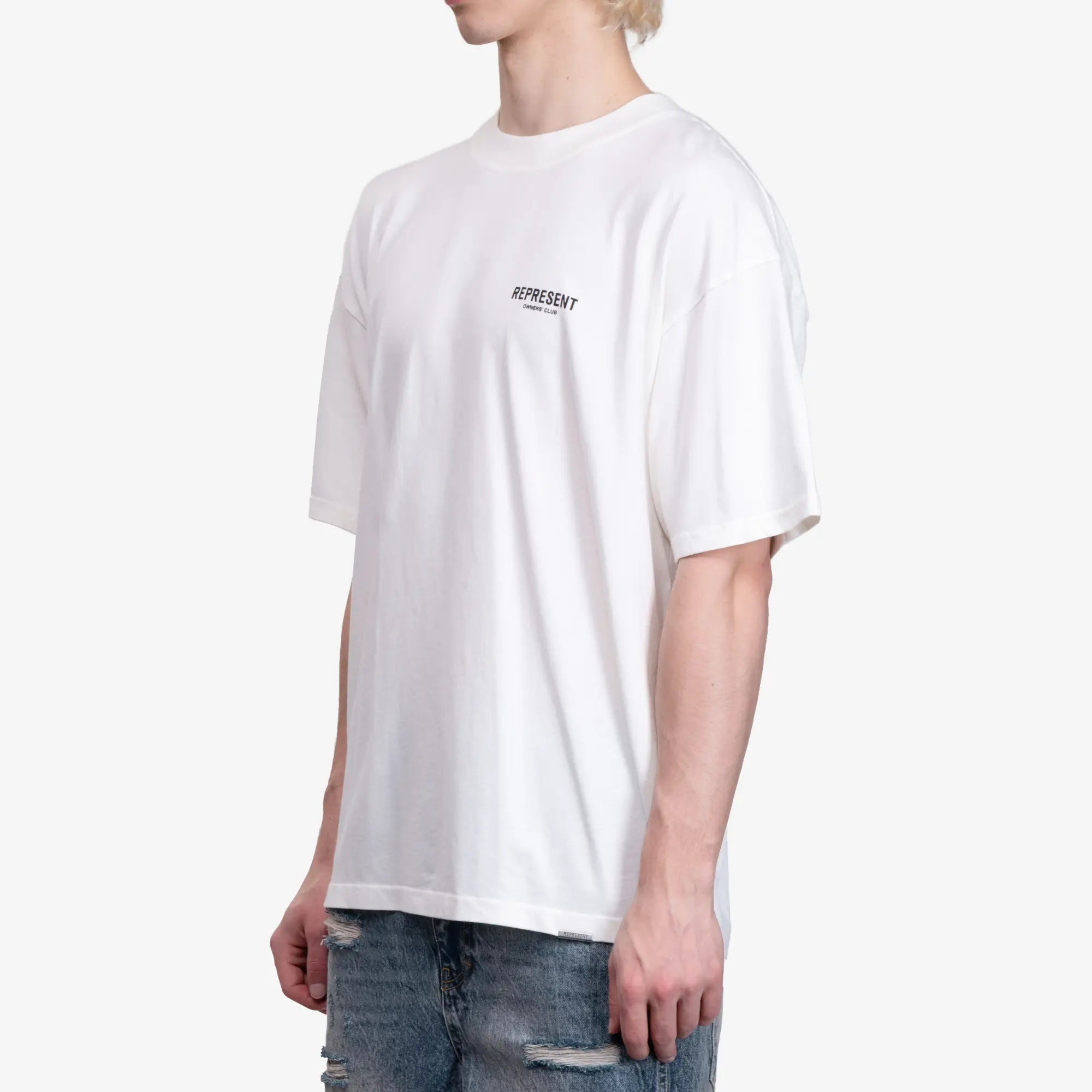 Represent Owners Club T-Shirt Flat White - 3