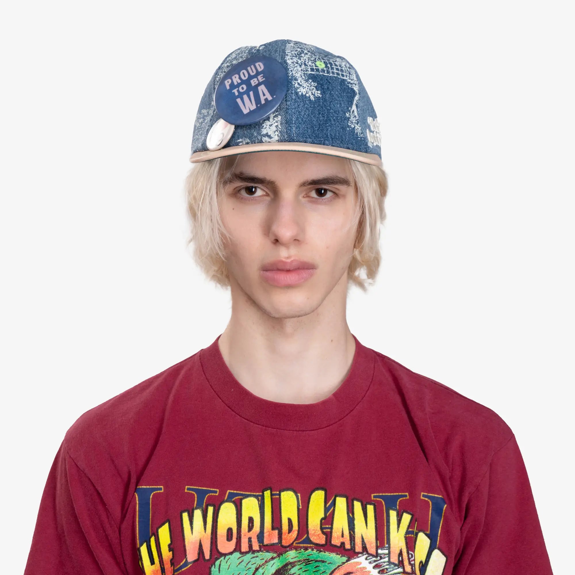 Better With Age Teresa Reconstructed Denim Hat Indigo 1 - 2