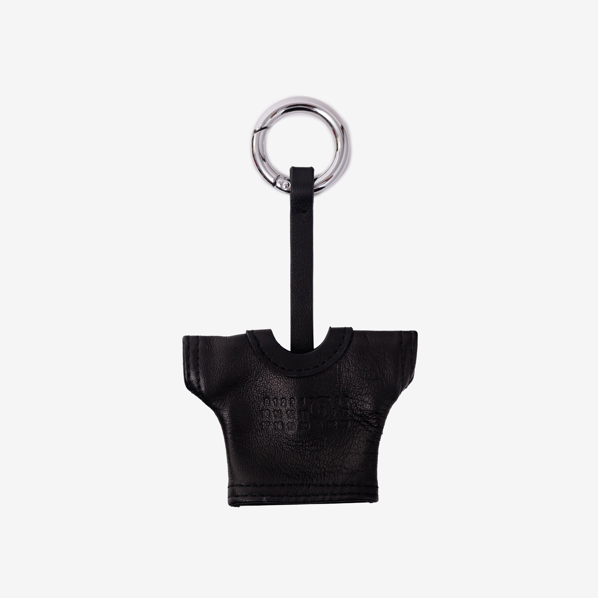 MM6 Key Chain Bag Charm Black - 1
