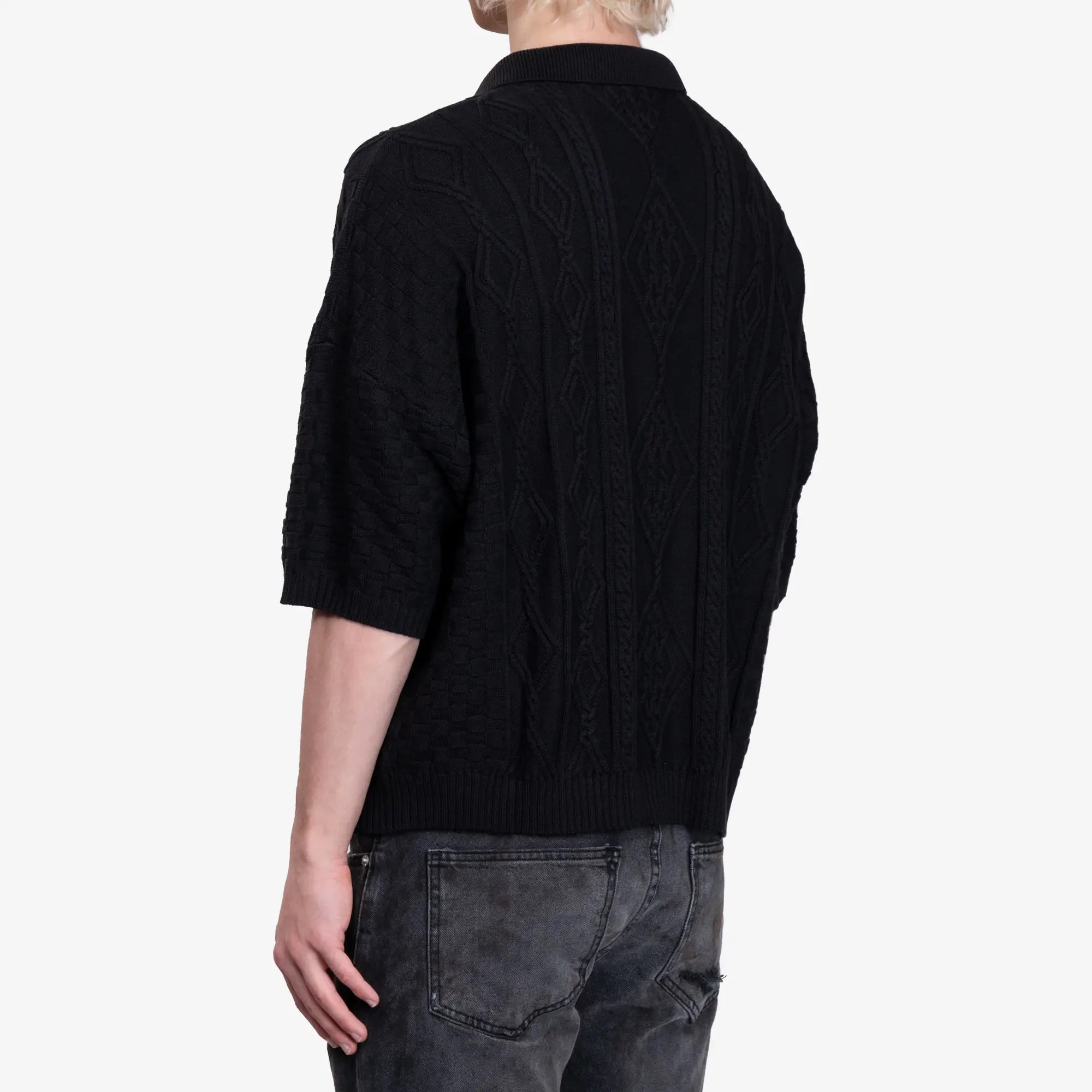 Enfants Riches Deprimes Anthony Polo Sweater Black - 4