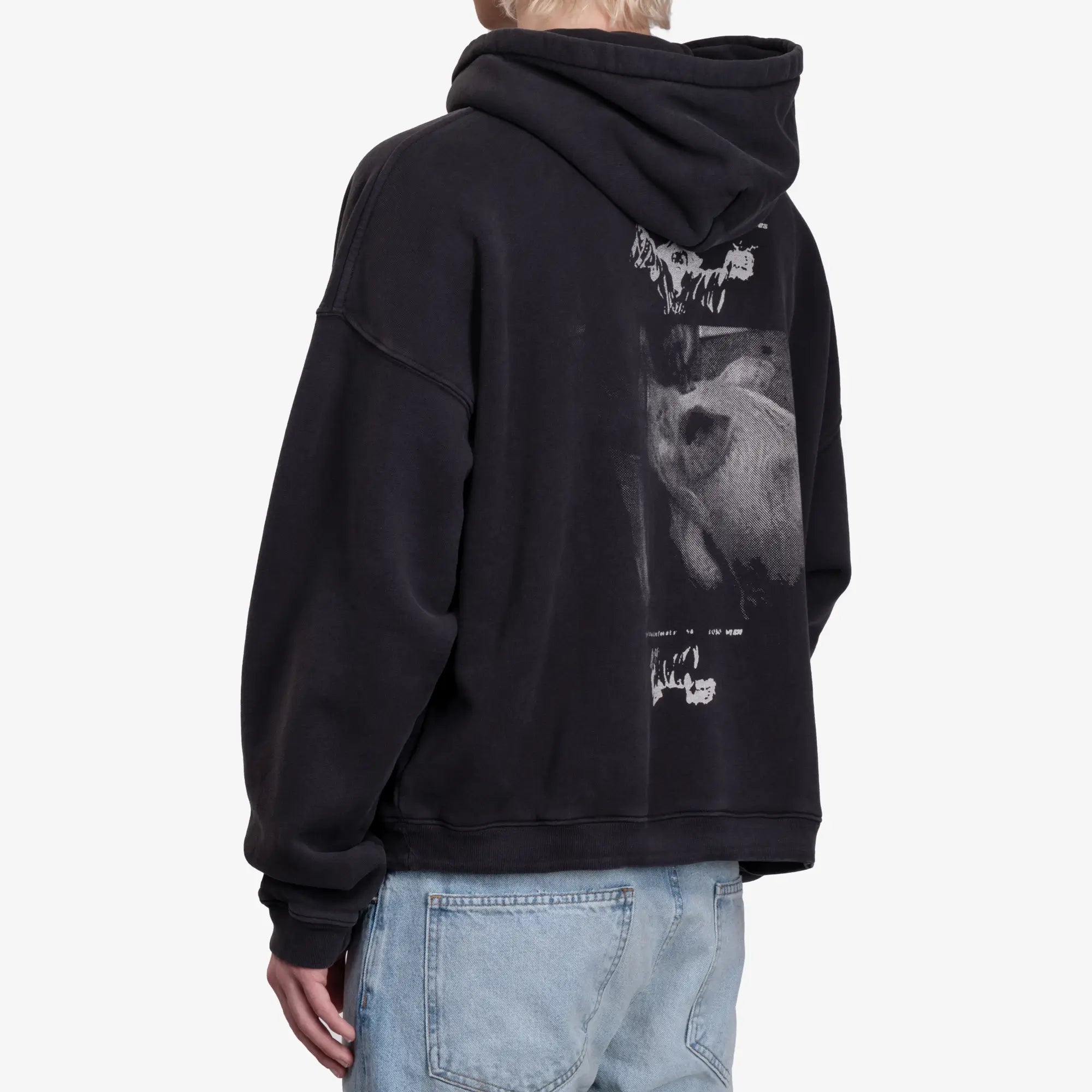 Enfants Riches Deprimes Benny's Video Hoody Faded Black - 4