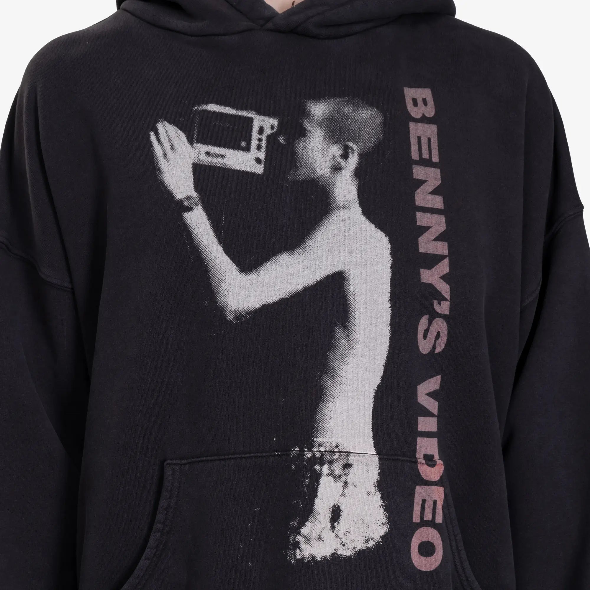 Enfants Riches Deprimes Benny's Video Hoody Faded Black - 5