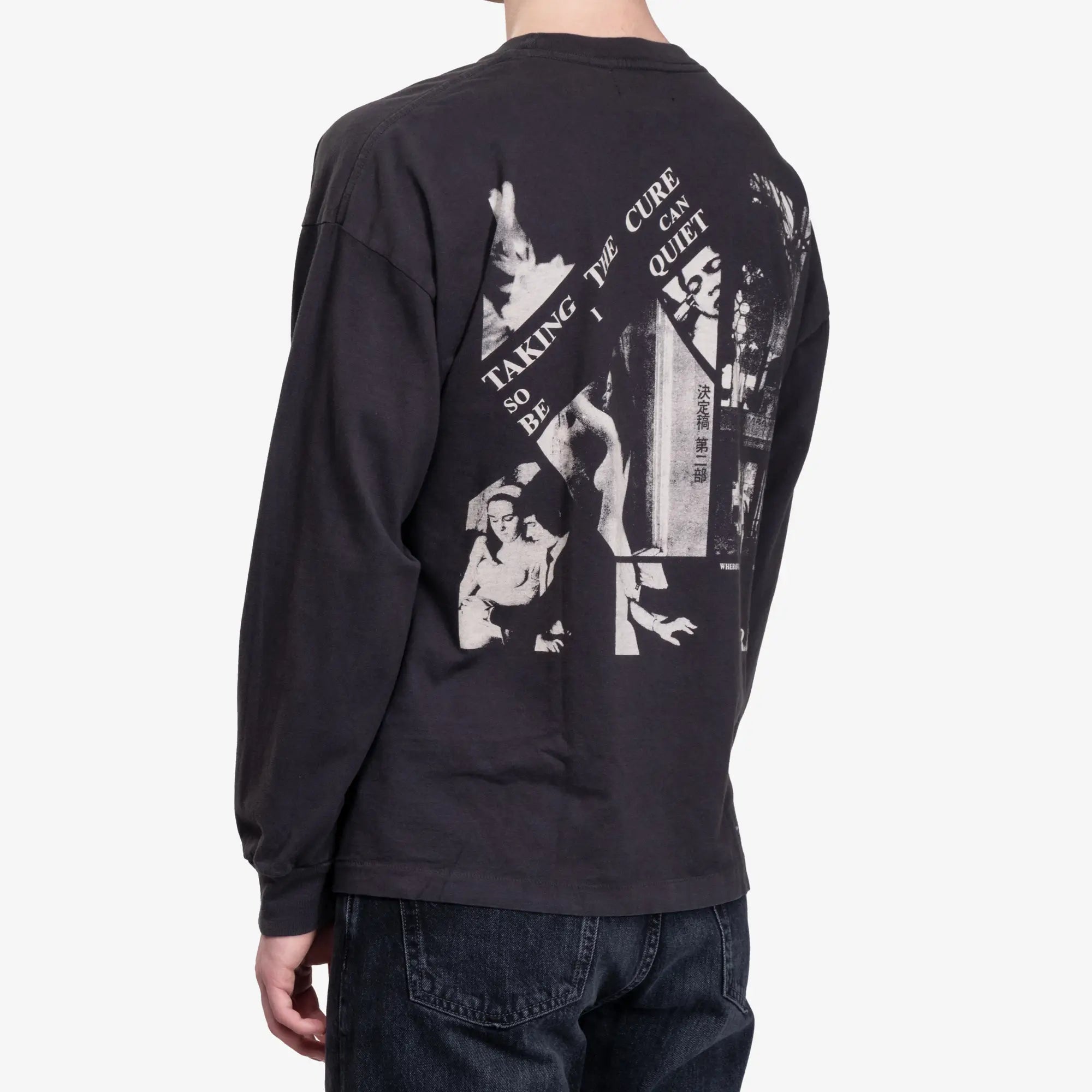 Enfants Riches Deprimes Taking the Cure LS T-Shirt Faded Black - 4