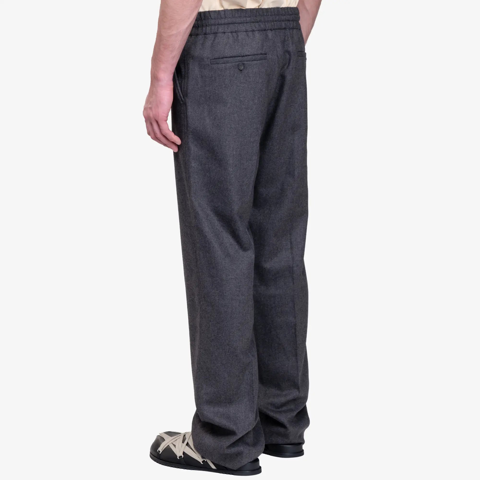 Drôle de Monsieur Le Pantalon Elastique Flanelle Grey - 4