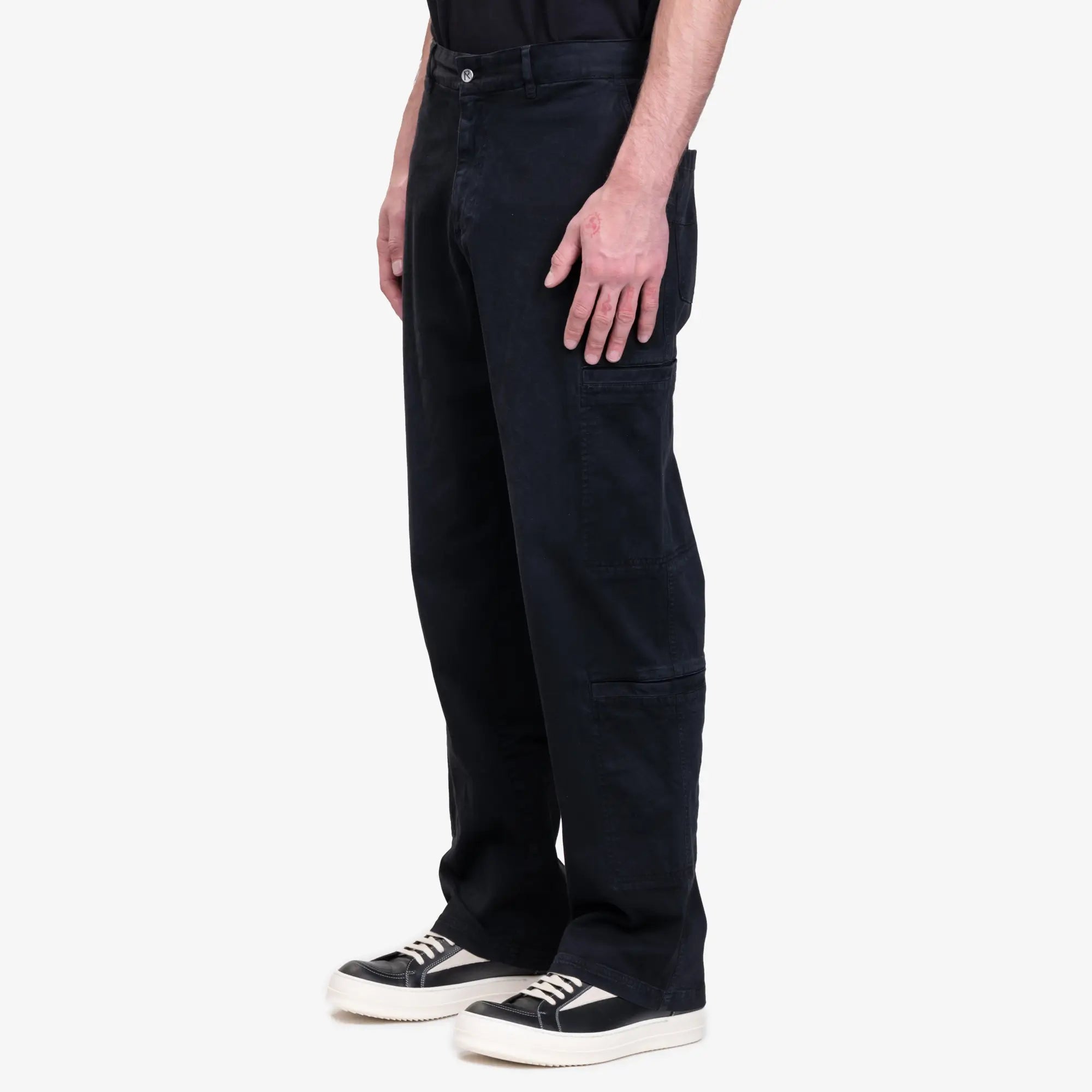 Represent Season Cargo Pants Jet Black - 3