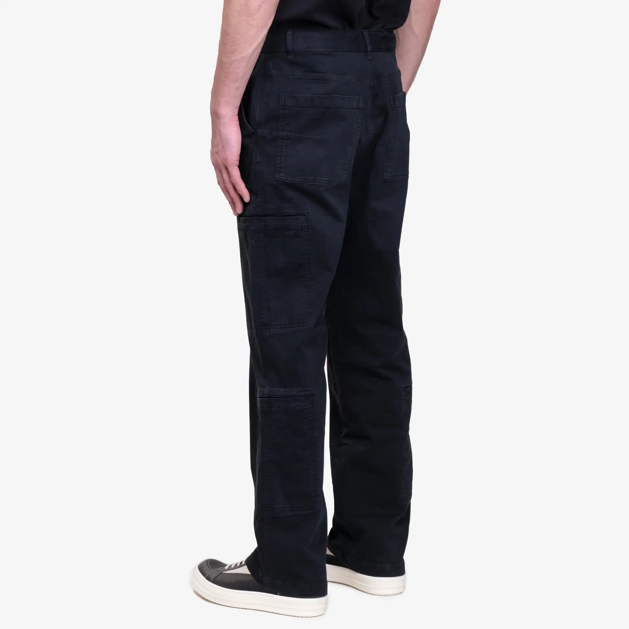 Represent Season Cargo Pants Jet Black - 4