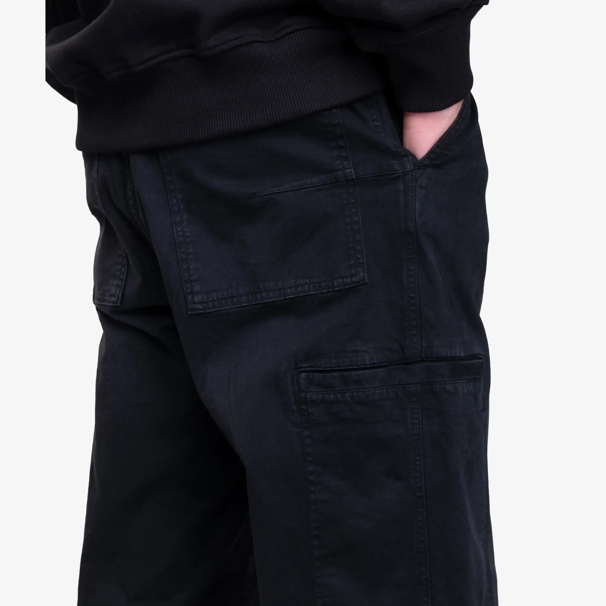 Represent Season Cargo Pants Jet Black - 5