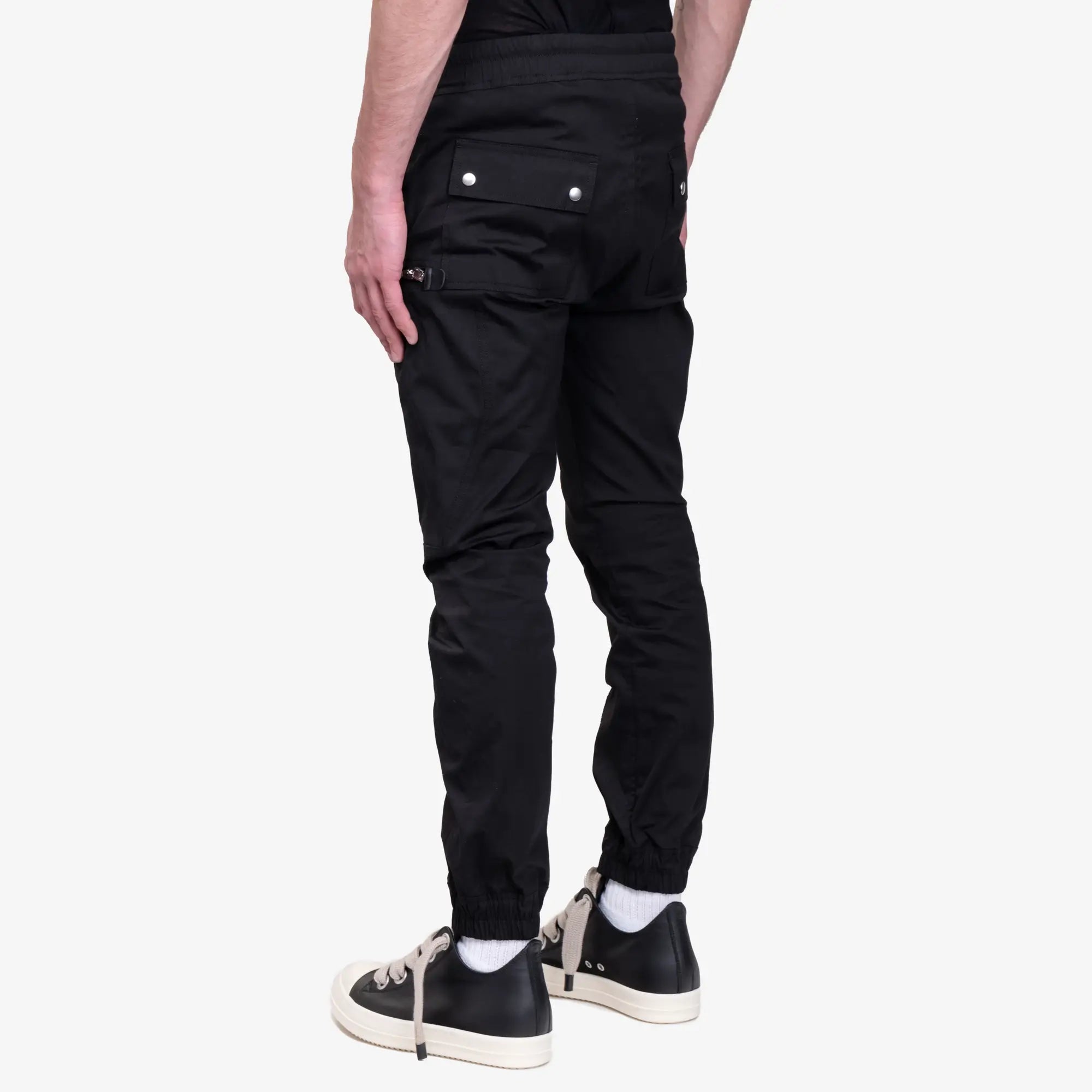 Rick Owens Bauhaus Cargo Pants Black - 4