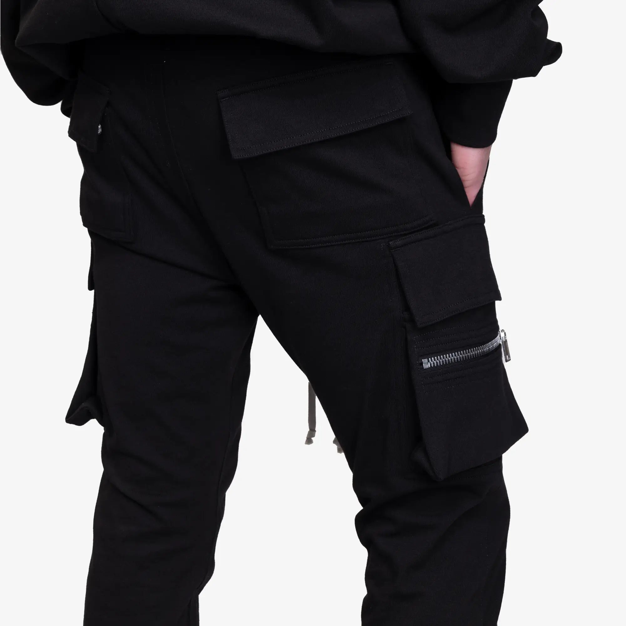 Rick Owens Mastodon Cargo Pants Black - 6