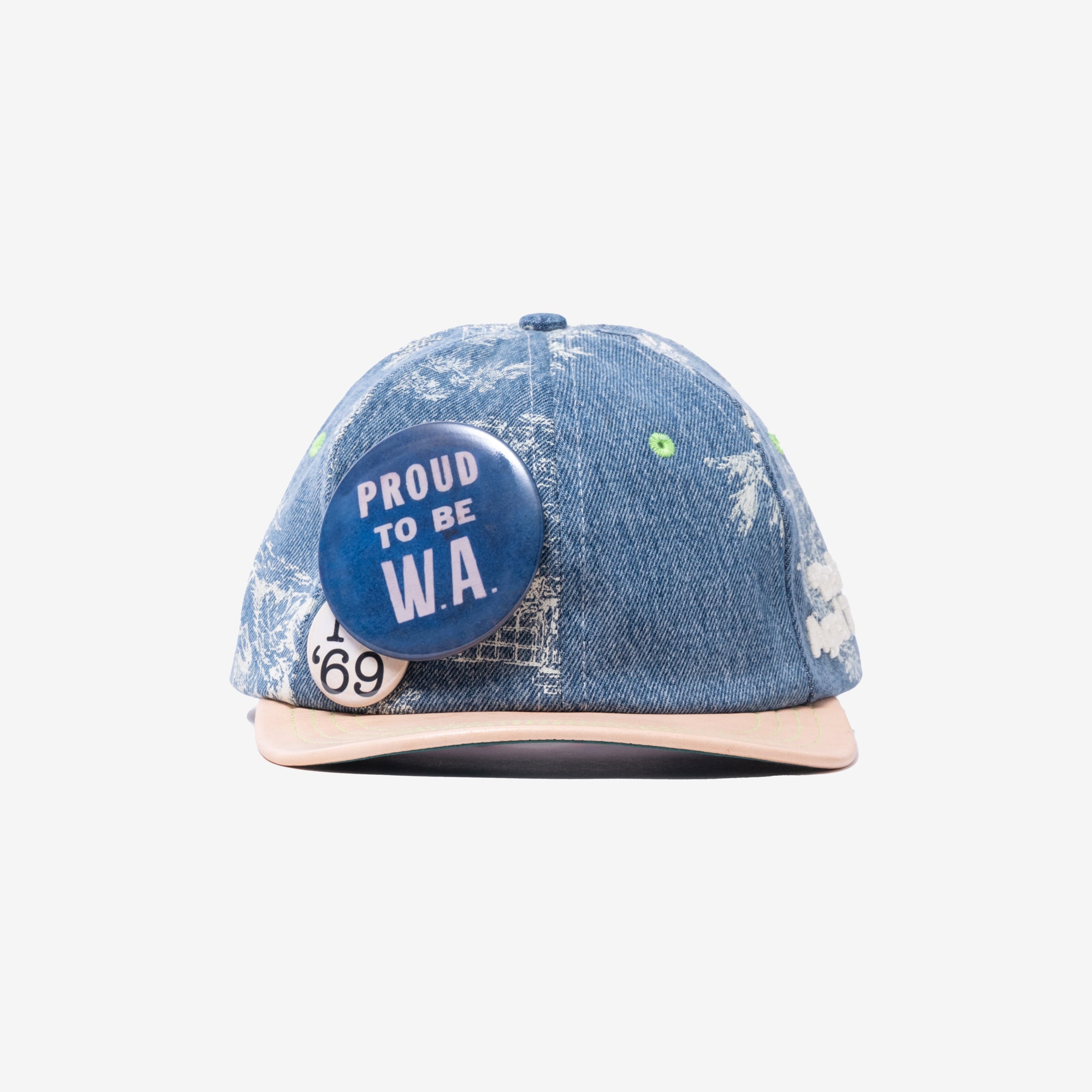 Better With Age Teresa Reconstructed Denim Hat Indigo 1 - 1