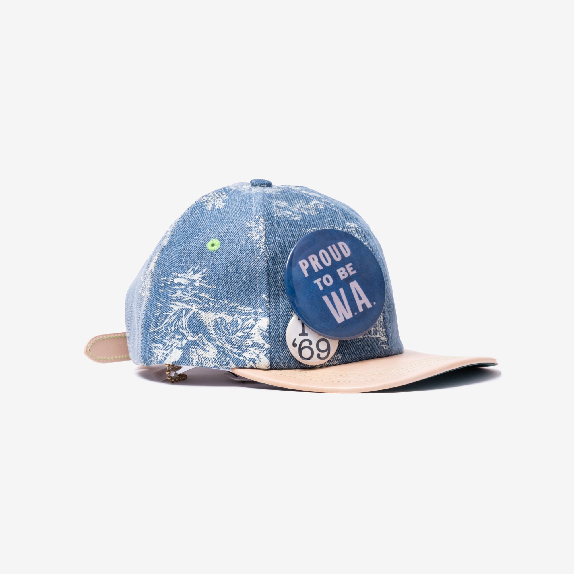 Better With Age Teresa Reconstructed Denim Hat Indigo 1 - 3