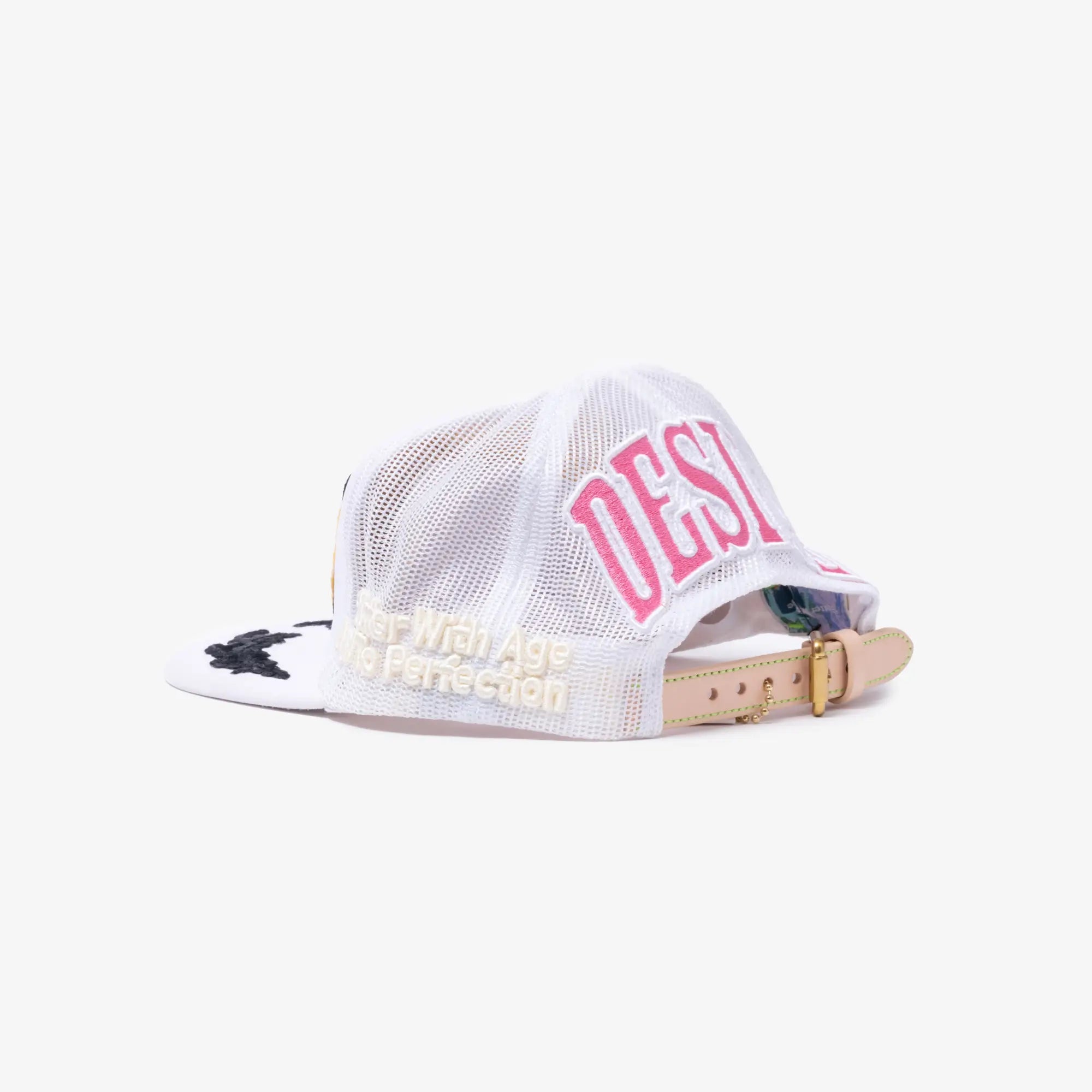 Better With Age Psycho Vintage Hat White - 4