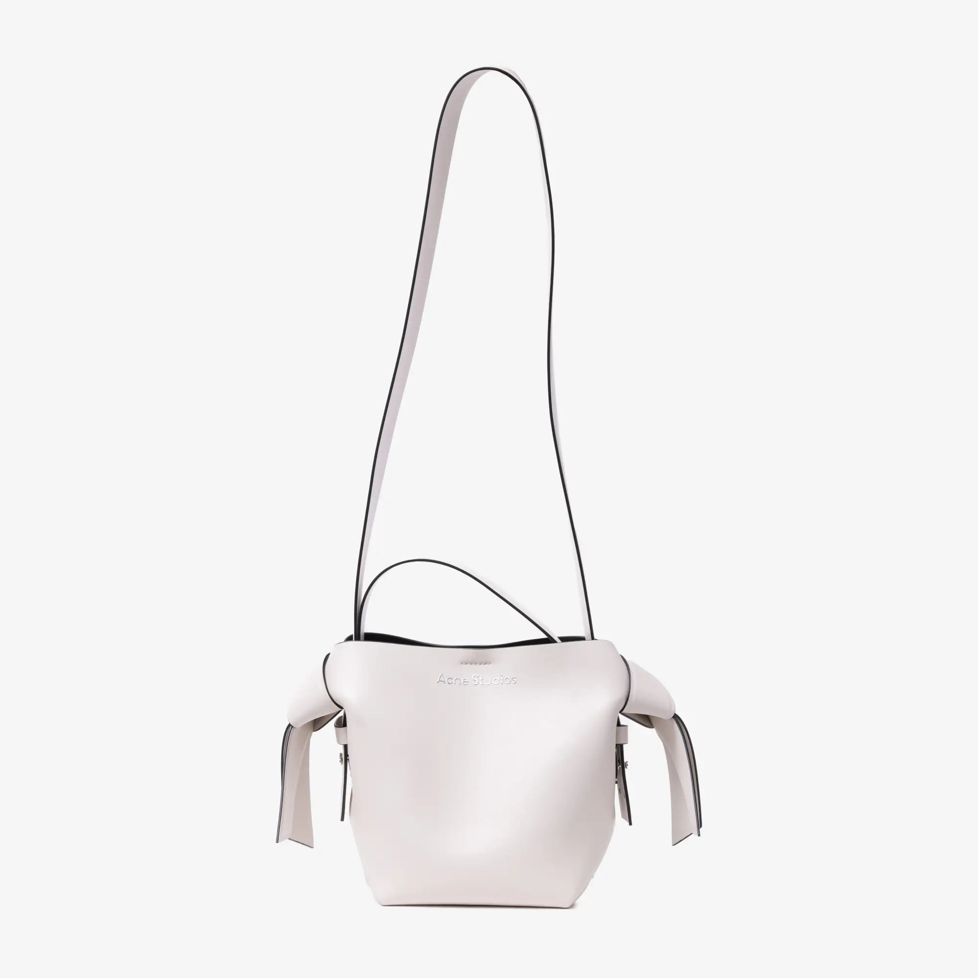 Acne Studios Musubi White Mini Shoulder Bag White/Black - 1