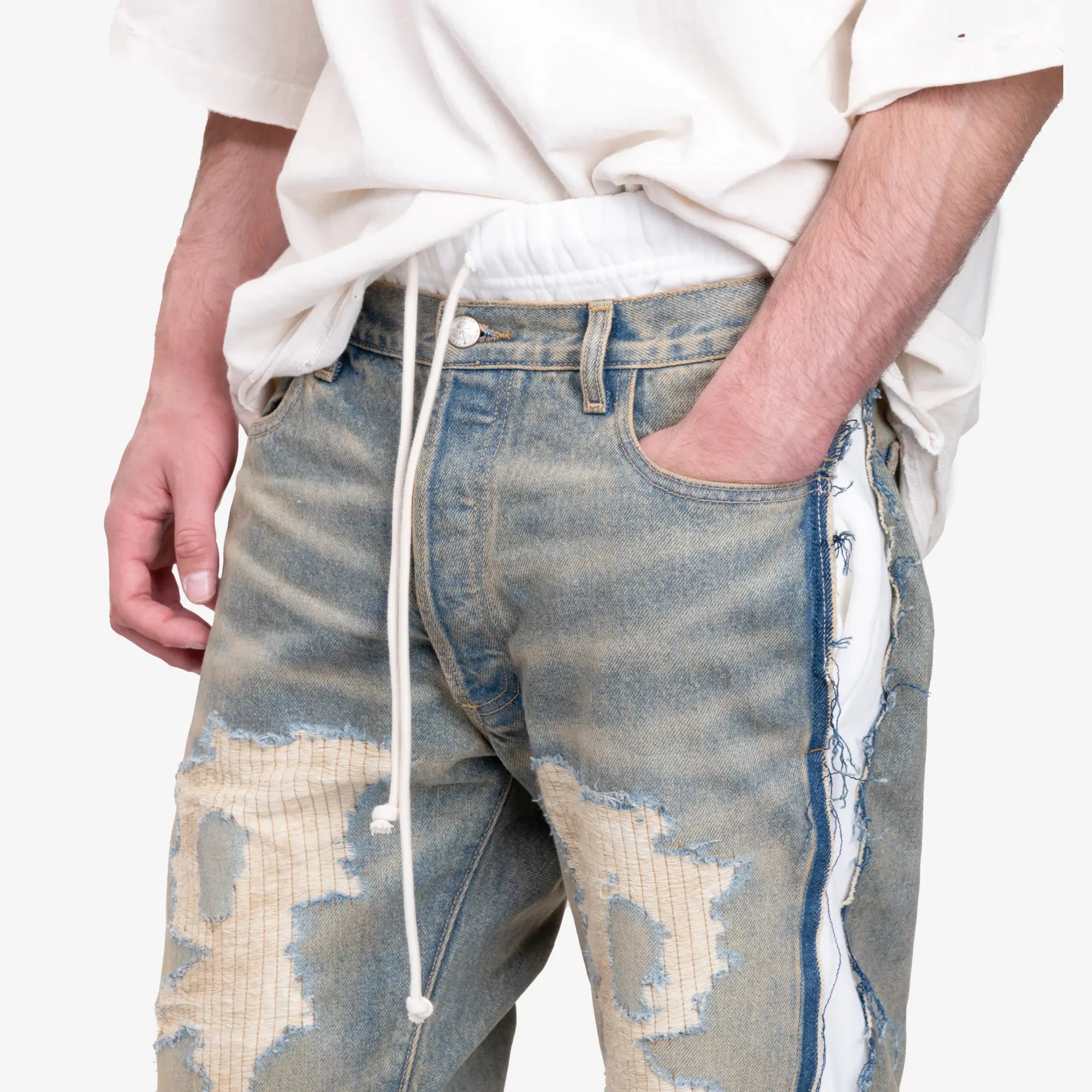 RRR123 Fathers Garden Fara - C Pants Light Indigo - 5