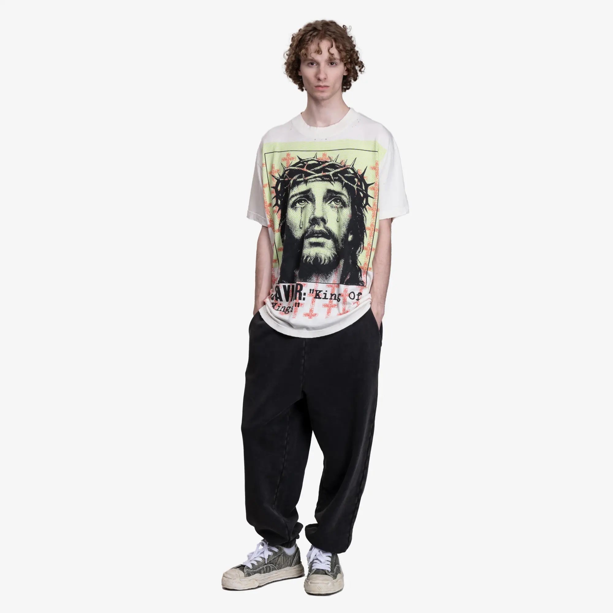 HELLSTAR Jesus T-Shirt White - 2