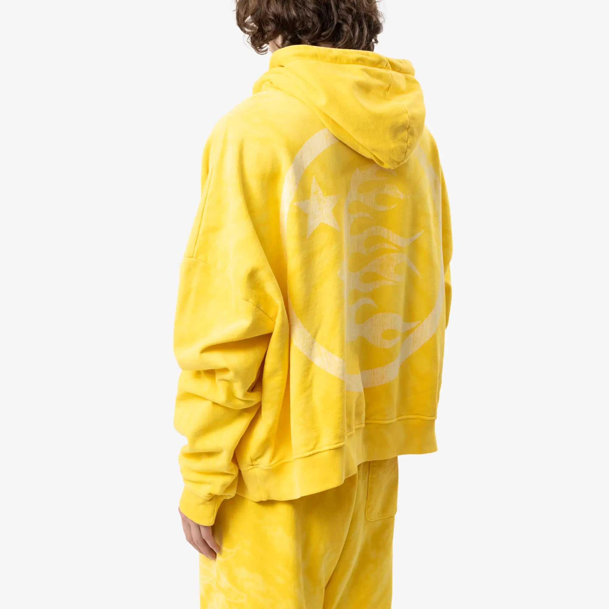 HELLSTAR Mad Sun Hoodie Yellow - 4