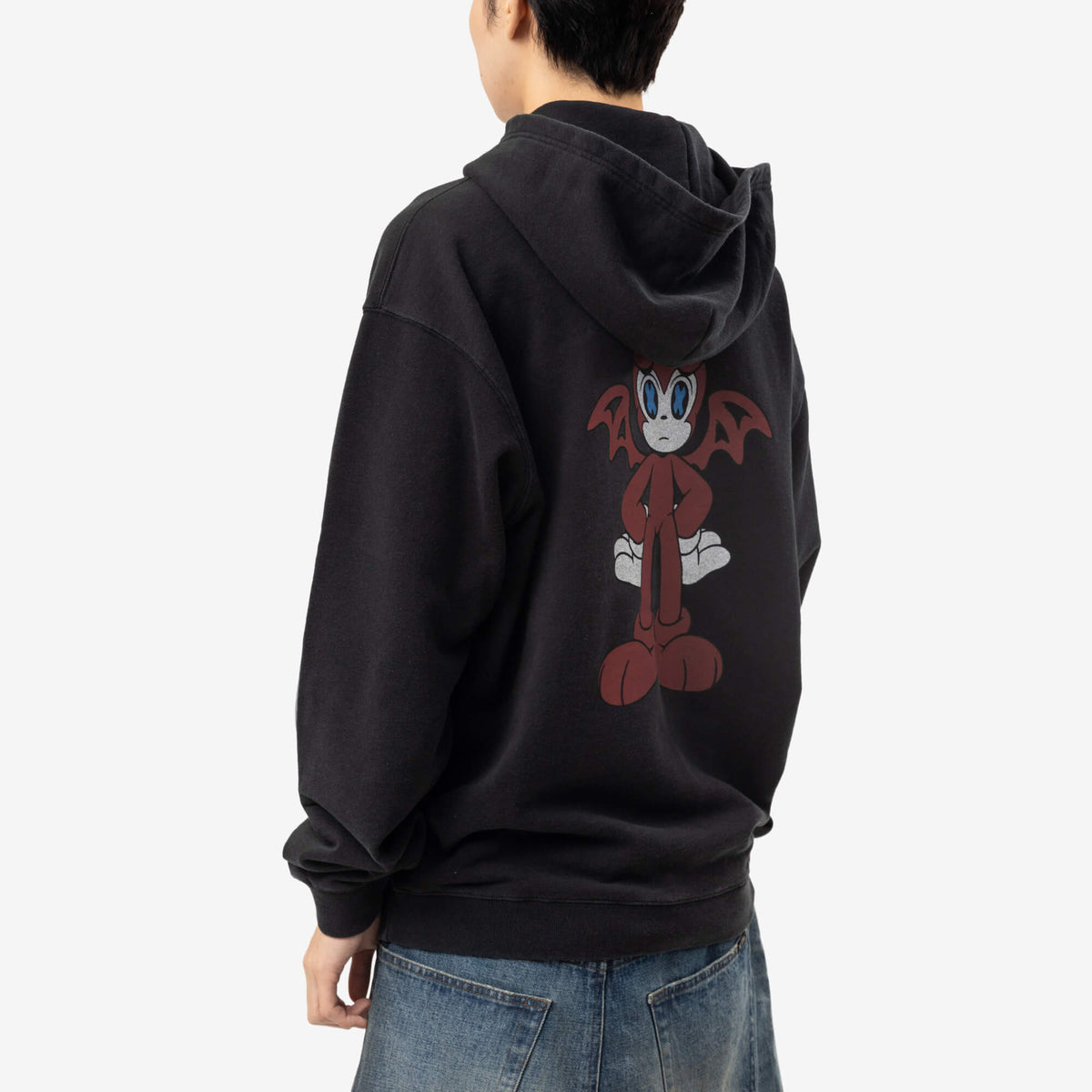 Kamiya Bakeneko Hoody Black-4
