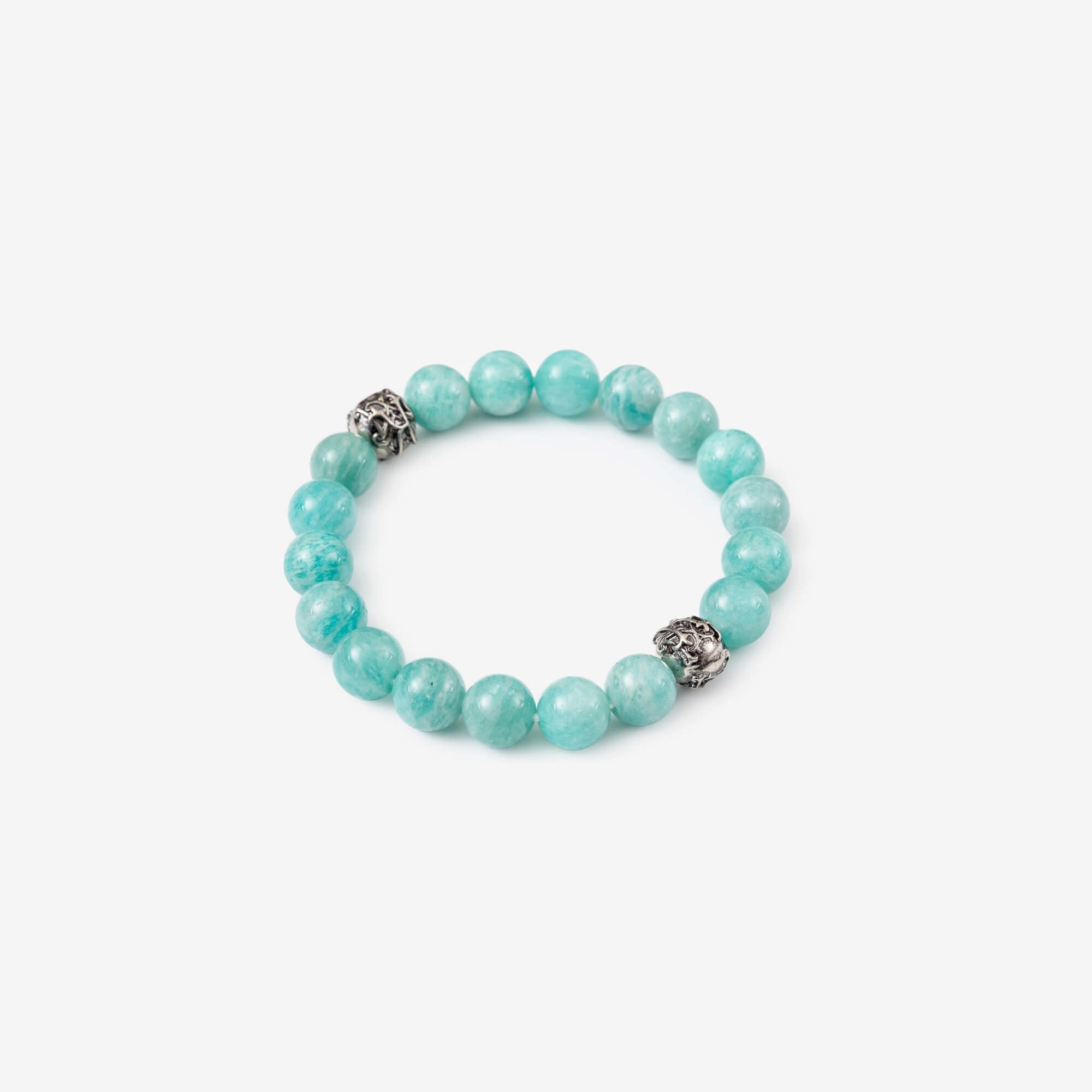 Kamiya KMY Ball Natural Stone Bracelet Aqua-3