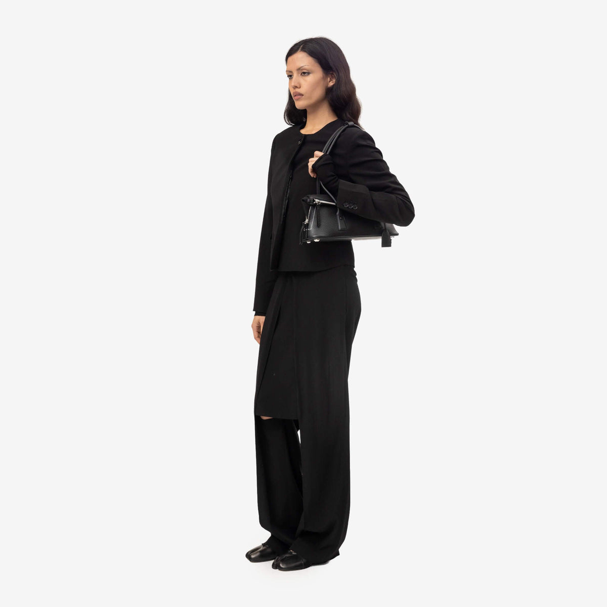 Maison Margiela 5AC East West Shoulder Bag Black-2