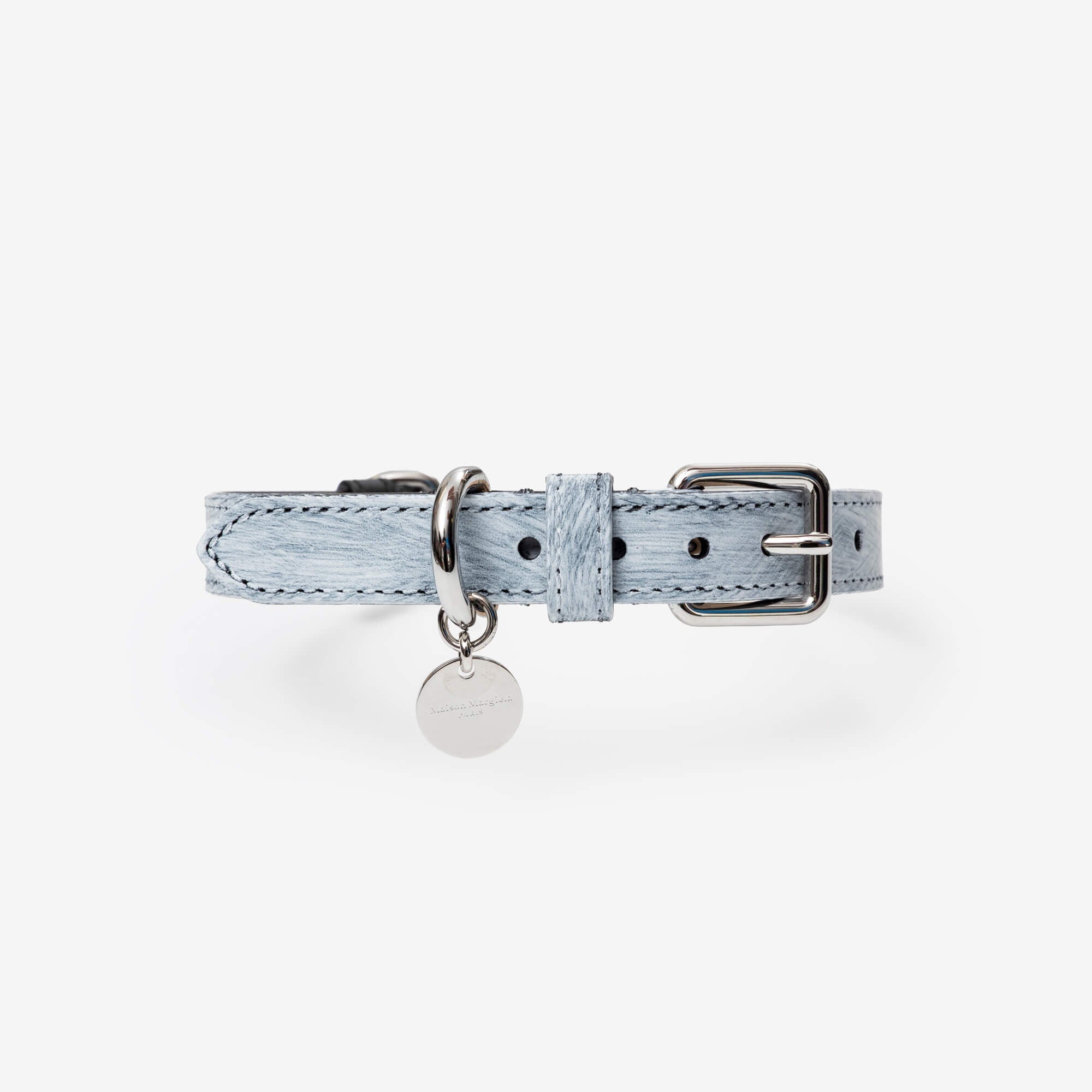 Maison Margiela Bianchetto Dog Collar Black/Mat Bianchetto-1