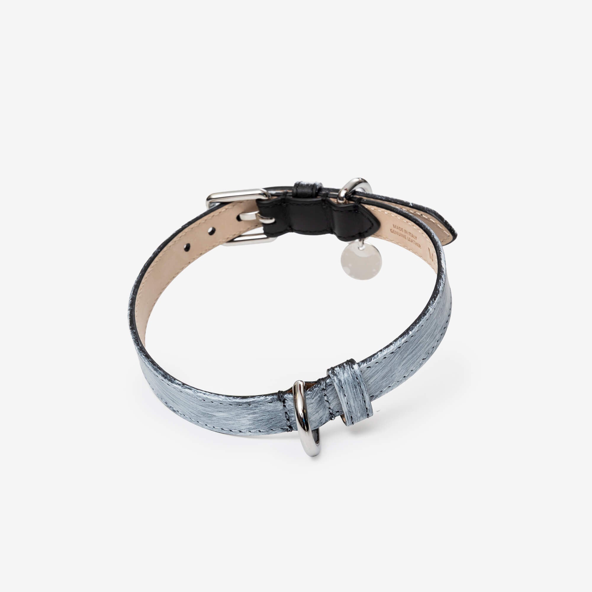 Maison Margiela Bianchetto Dog Collar Black/Mat Bianchetto-3