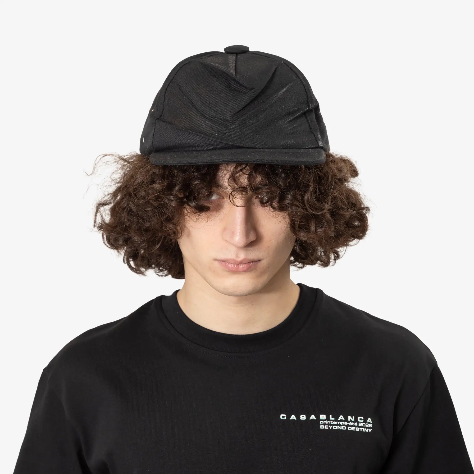 Maison Margiela Broken Mirror Cap Black - 2