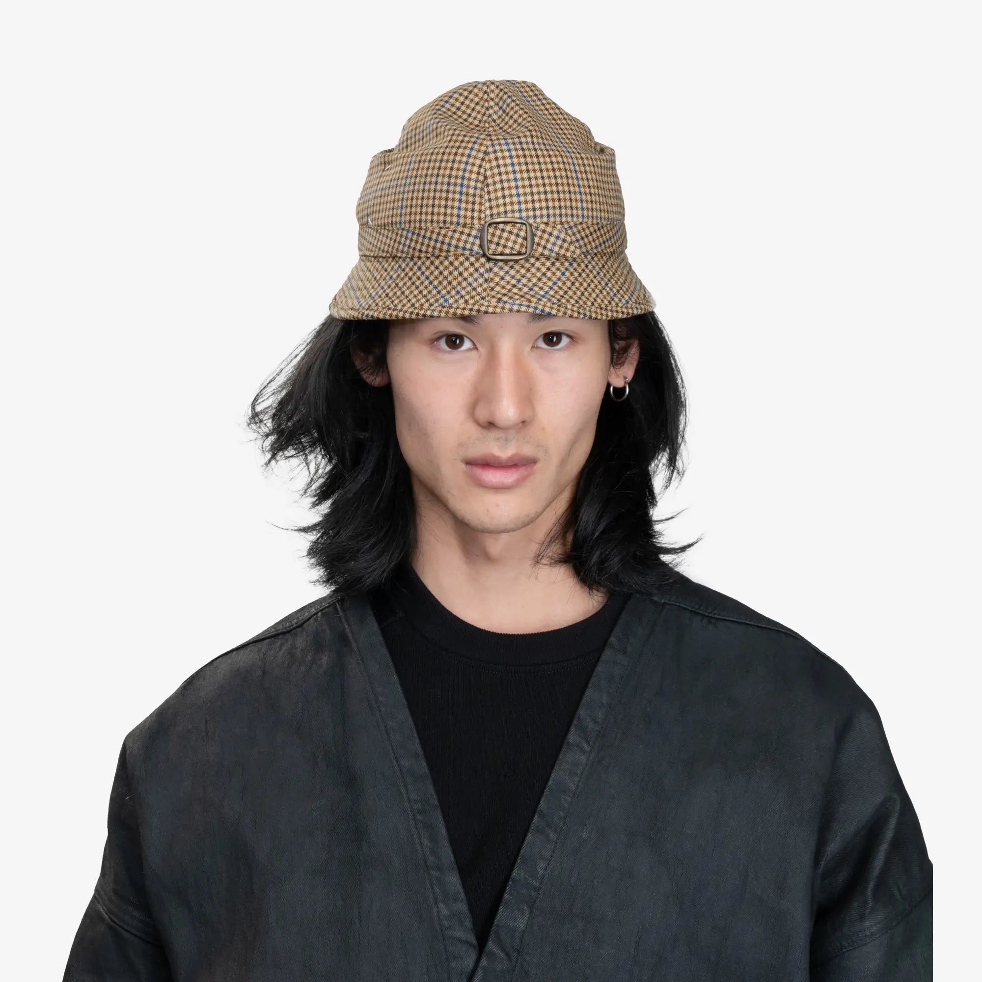 Maison Margiela Feather Trilby Brown - 2
