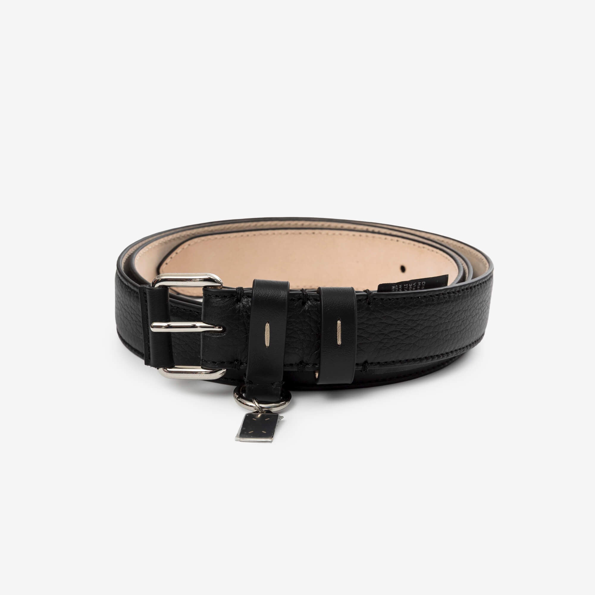 Maison Margiela Four Stitches Charm 25mm ベルト Black｜Feuille