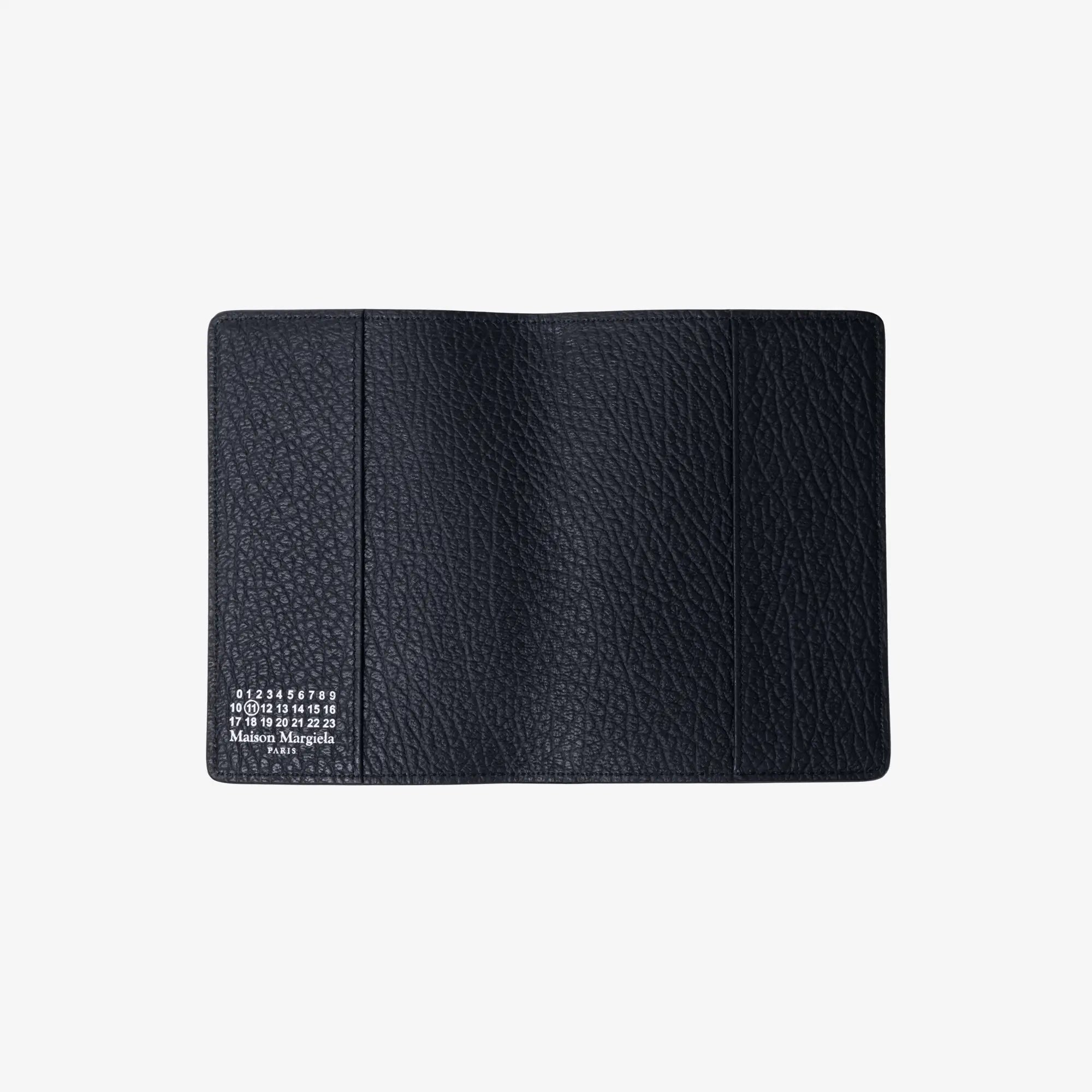 Maison Margiela Four Stitches Passport Cover Black - 4
