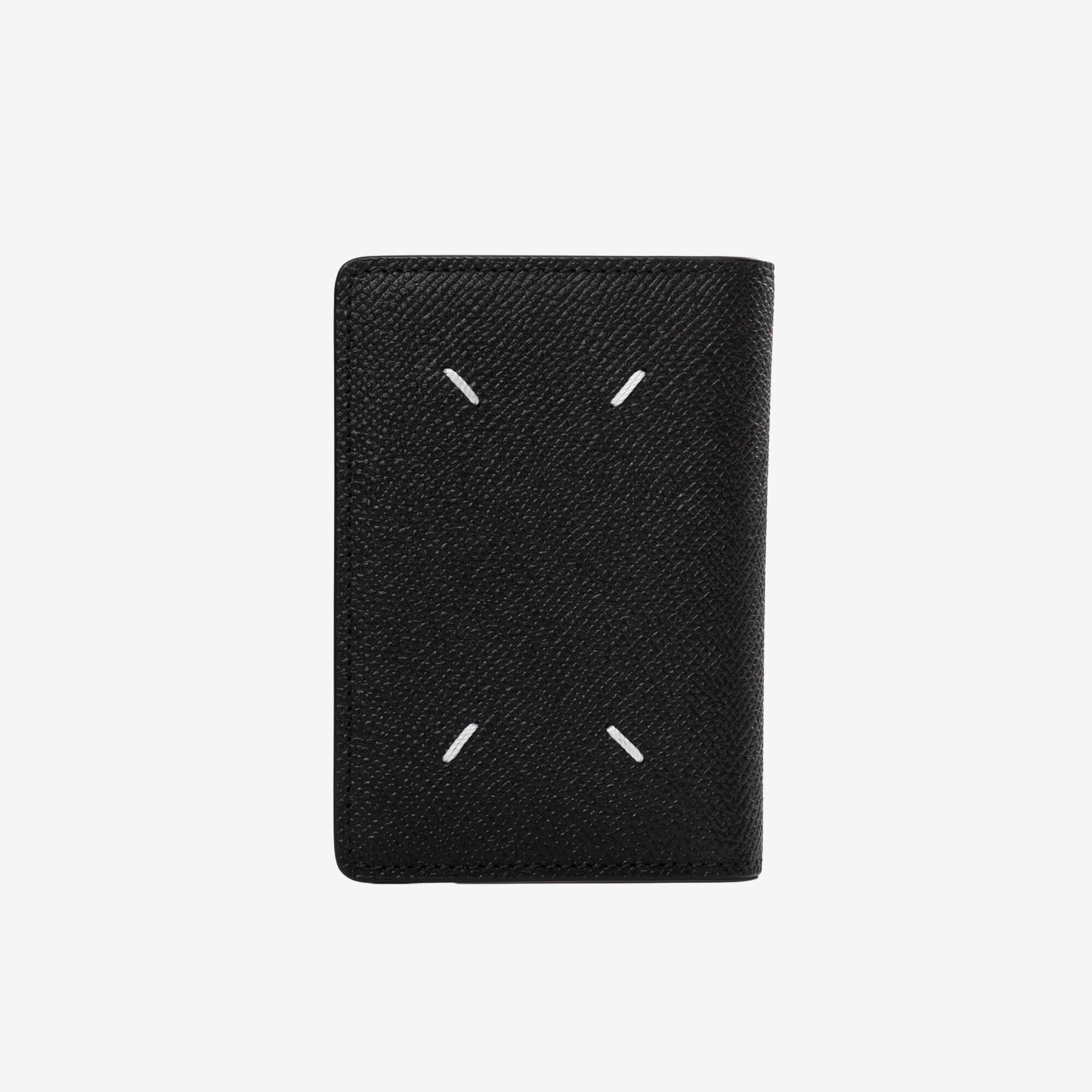 Maison Margiela Four Stitches Slim 2 Cardholder Black - 1