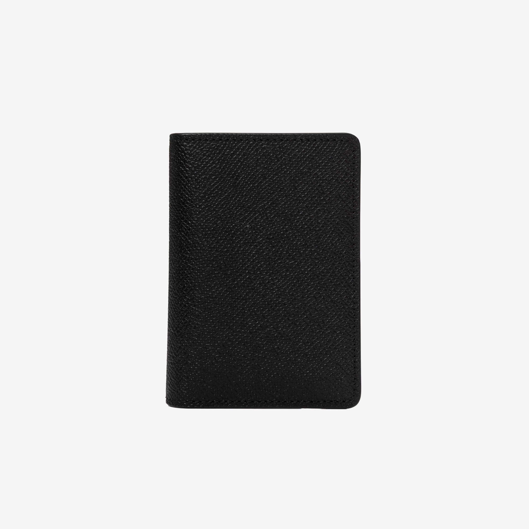 Maison Margiela Four Stitches Slim 2 Cardholder Black - 3