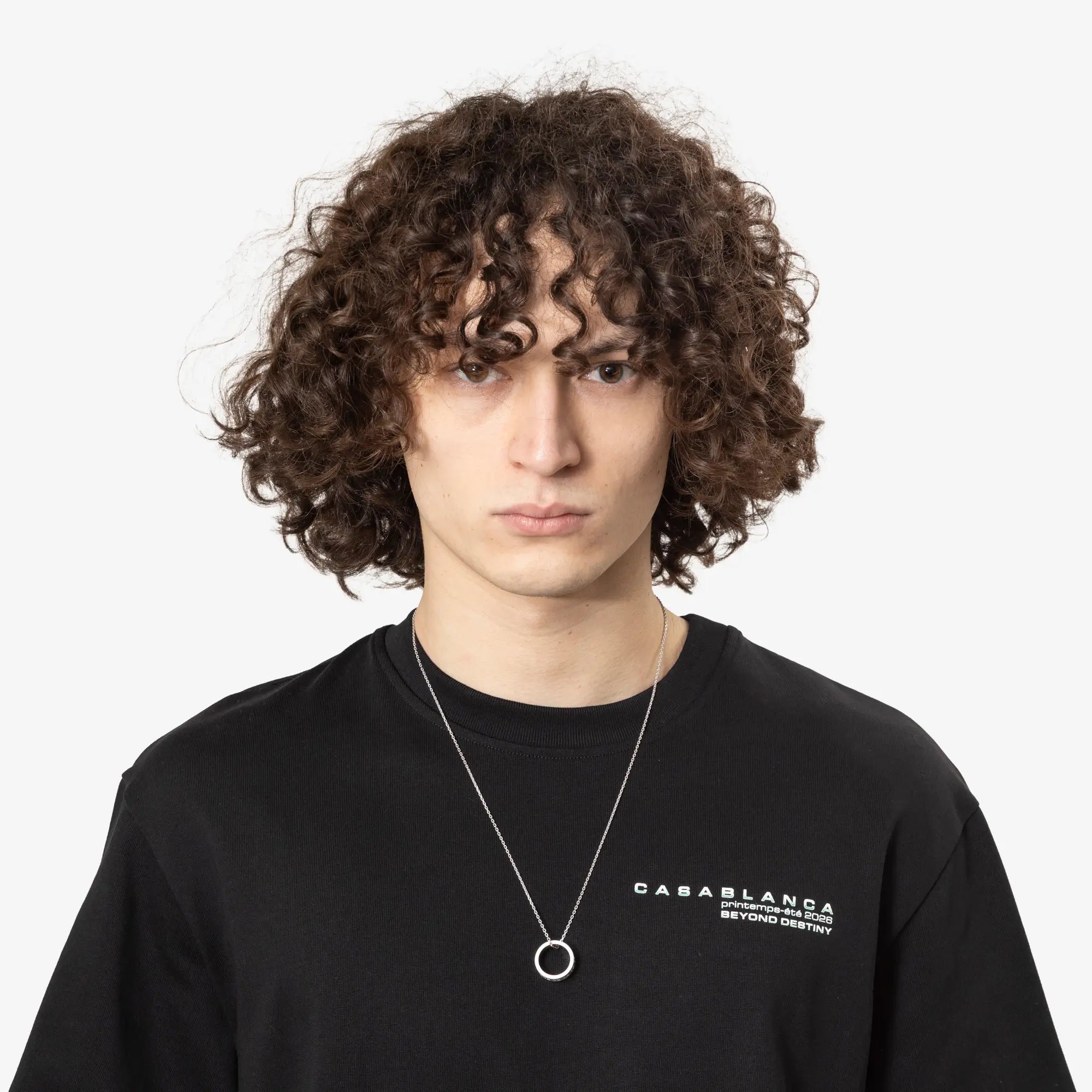 Maison Margiela Number Reference Necklace Silver - 2