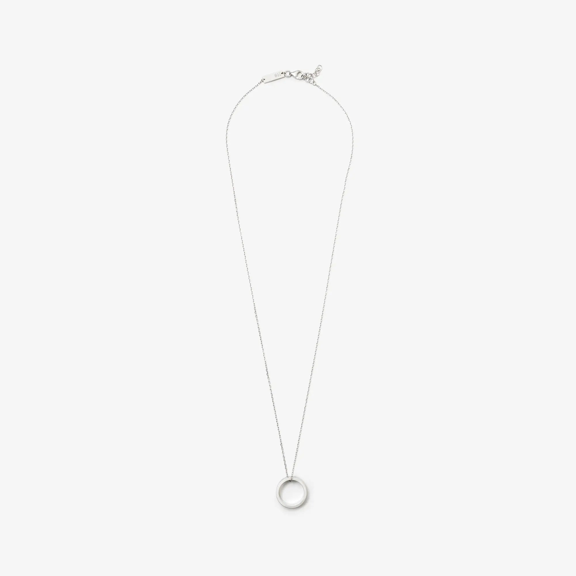 Maison Margiela Number Reference Necklace Silver - 1