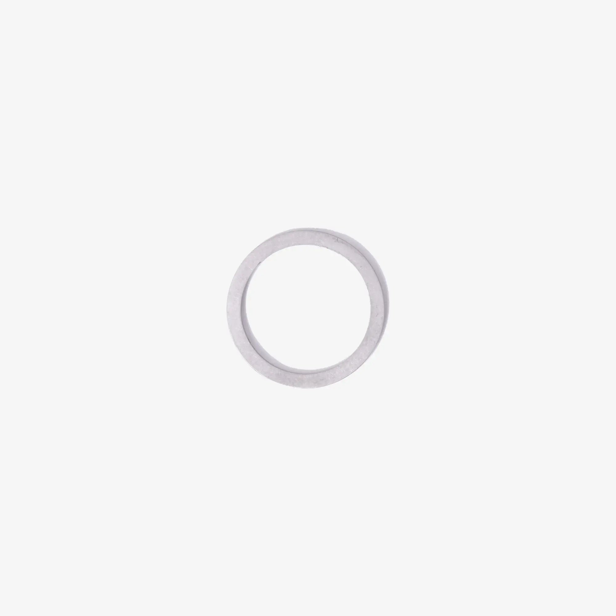 Maison Margiela Numeric Silver 2mm Ring Silver - 4