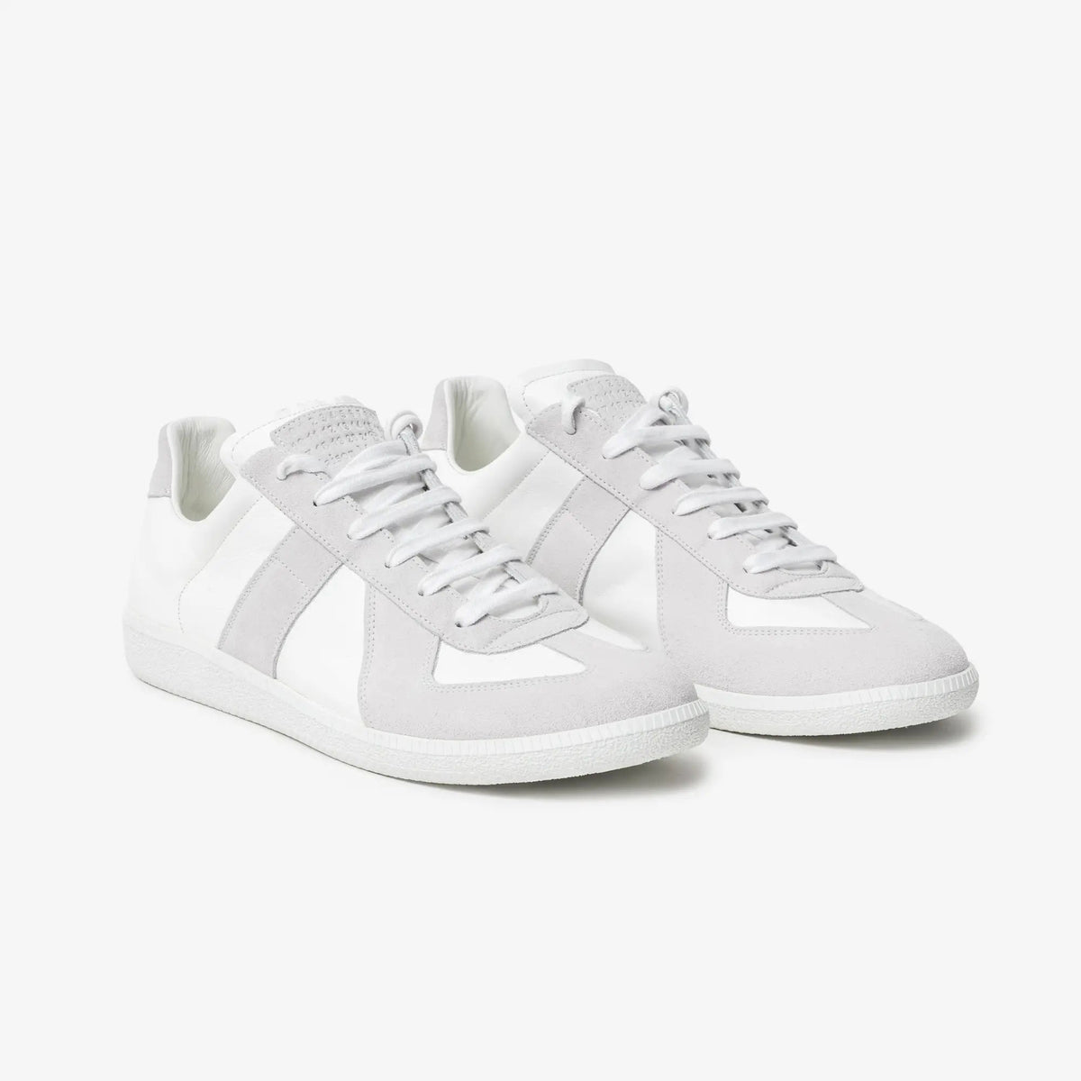 Maison Margiela Replica Leather Sneakers - White / Off-White