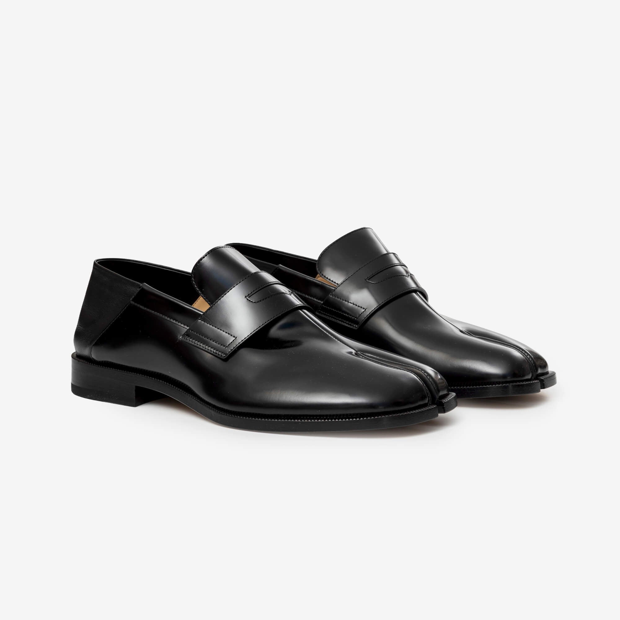 Maison Margiela Tabi Slip-On Loafers Black-1