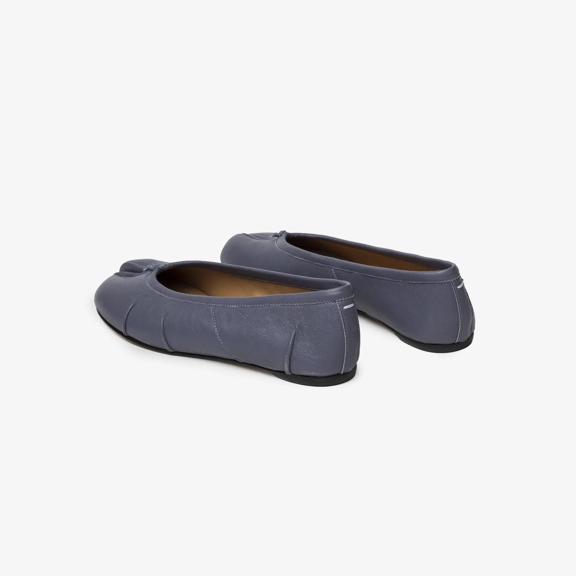 Maison Margiela Womens Tabi Ballerina Flats Powder Blue - 2