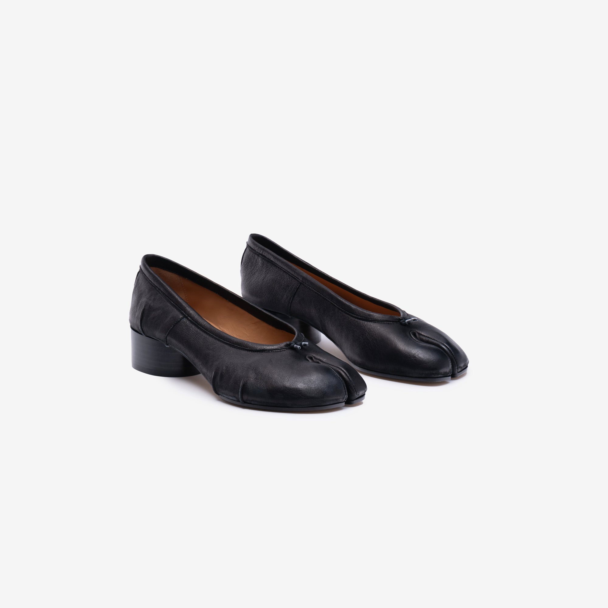 Maison Margiela Womens Tabi New Ballerina H30 Black - 1