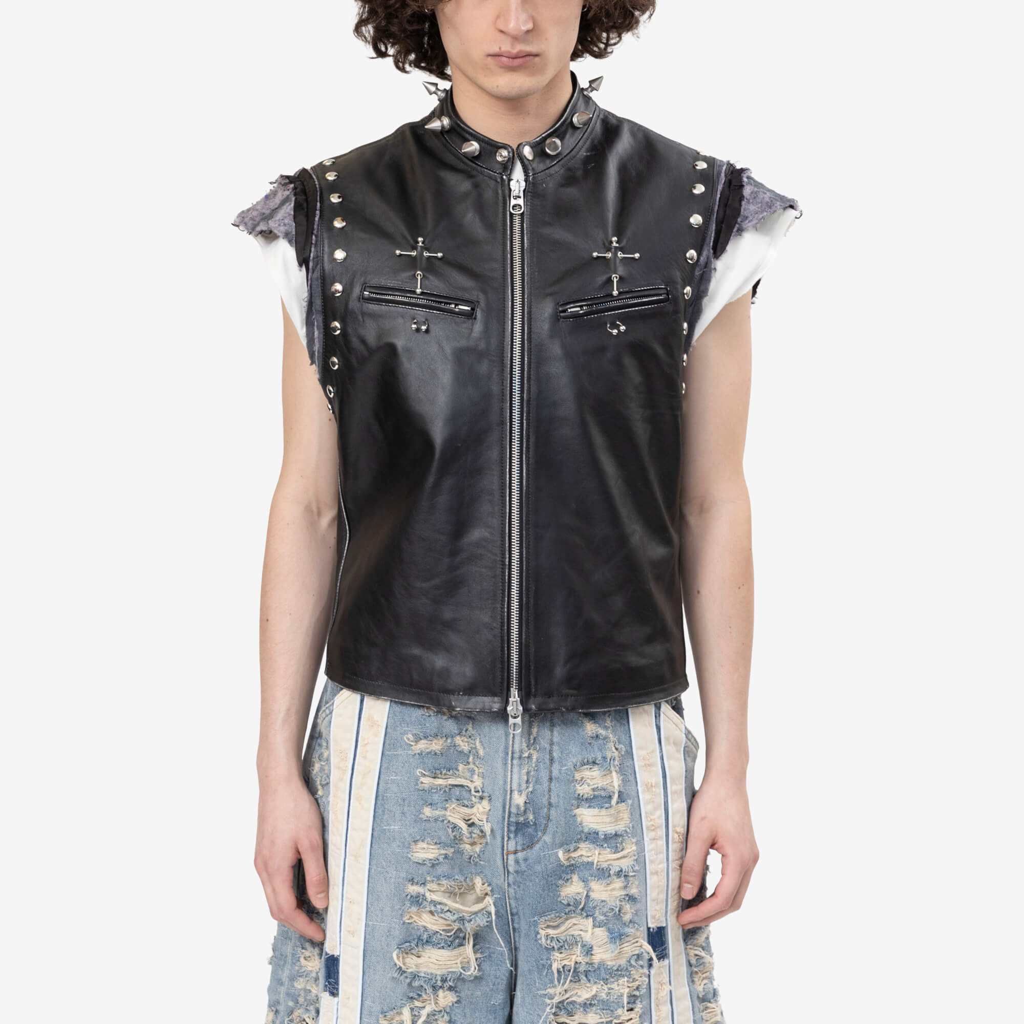 Marking Distance Gimp Vest Black - 1